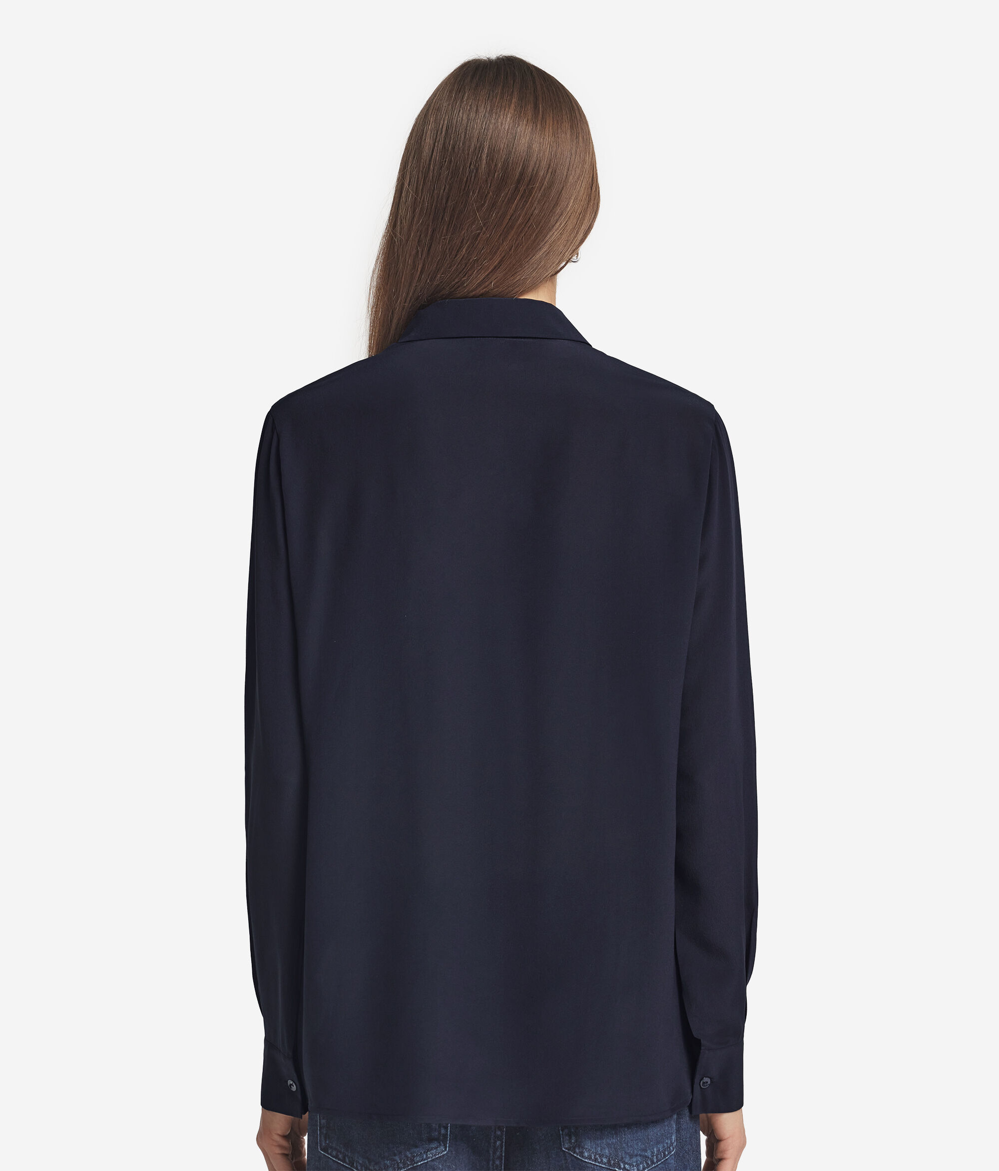 Блуза из шелка