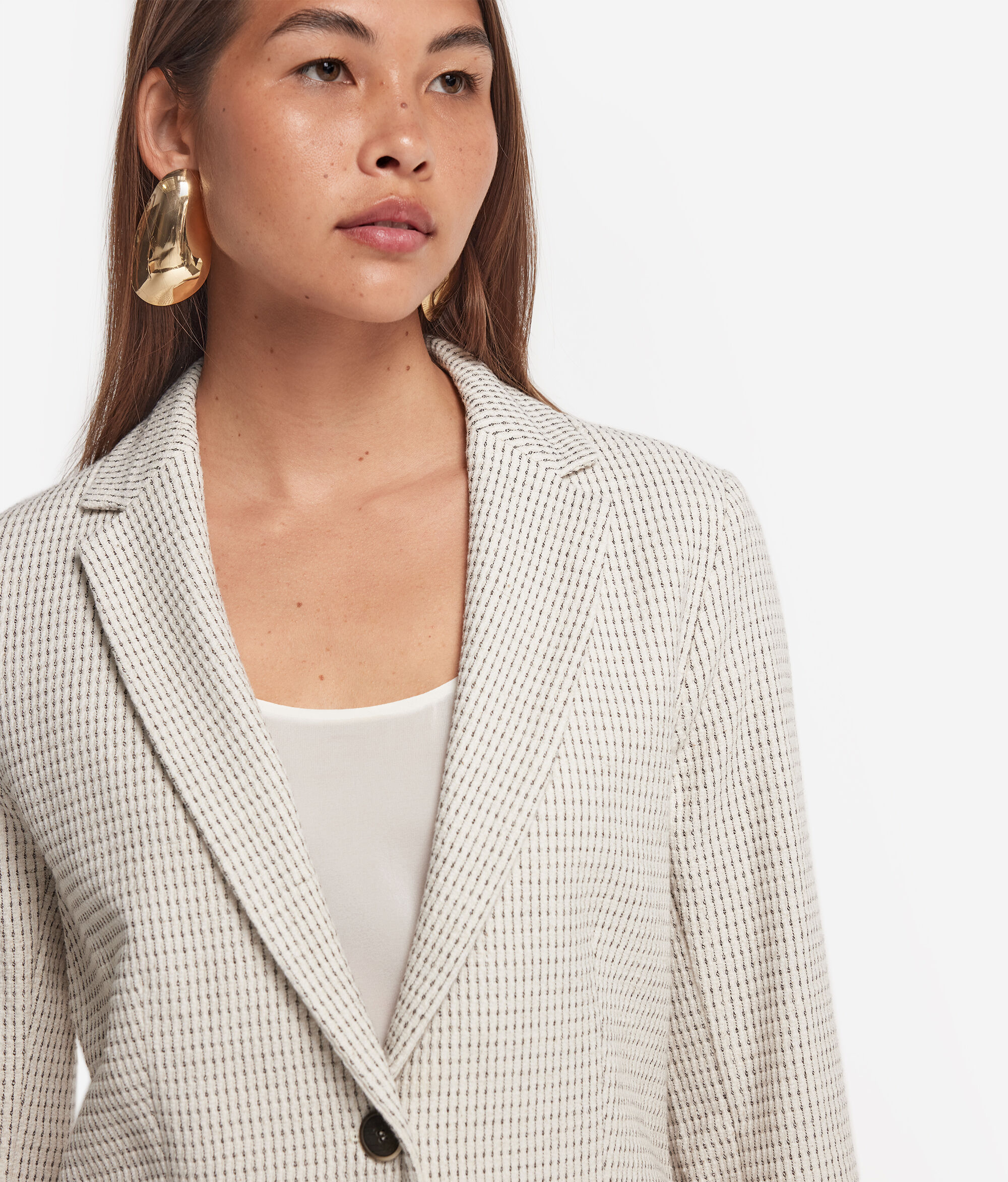 Two-Tone Mouliné Jacket