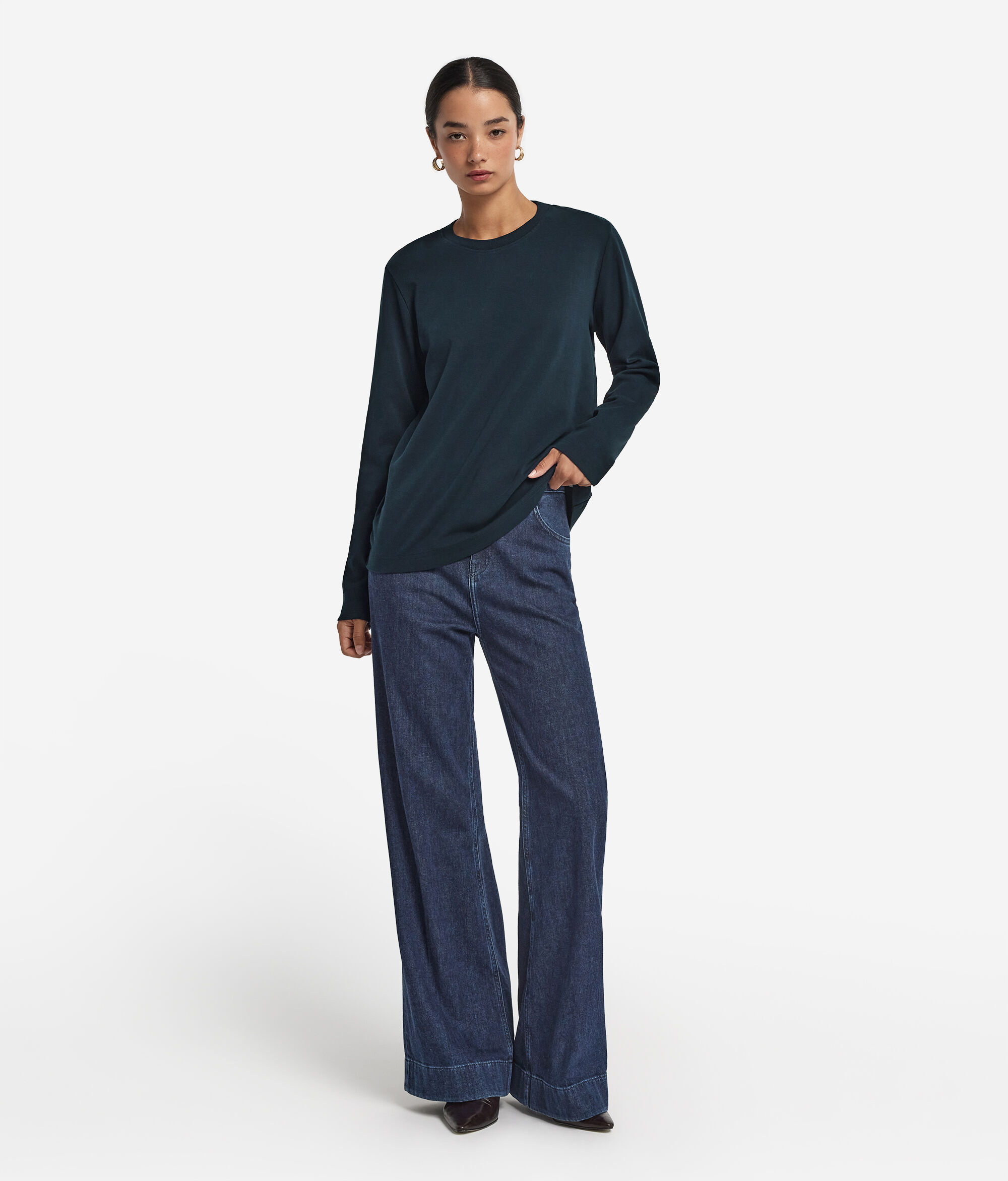Maglia Girocollo in Cotone