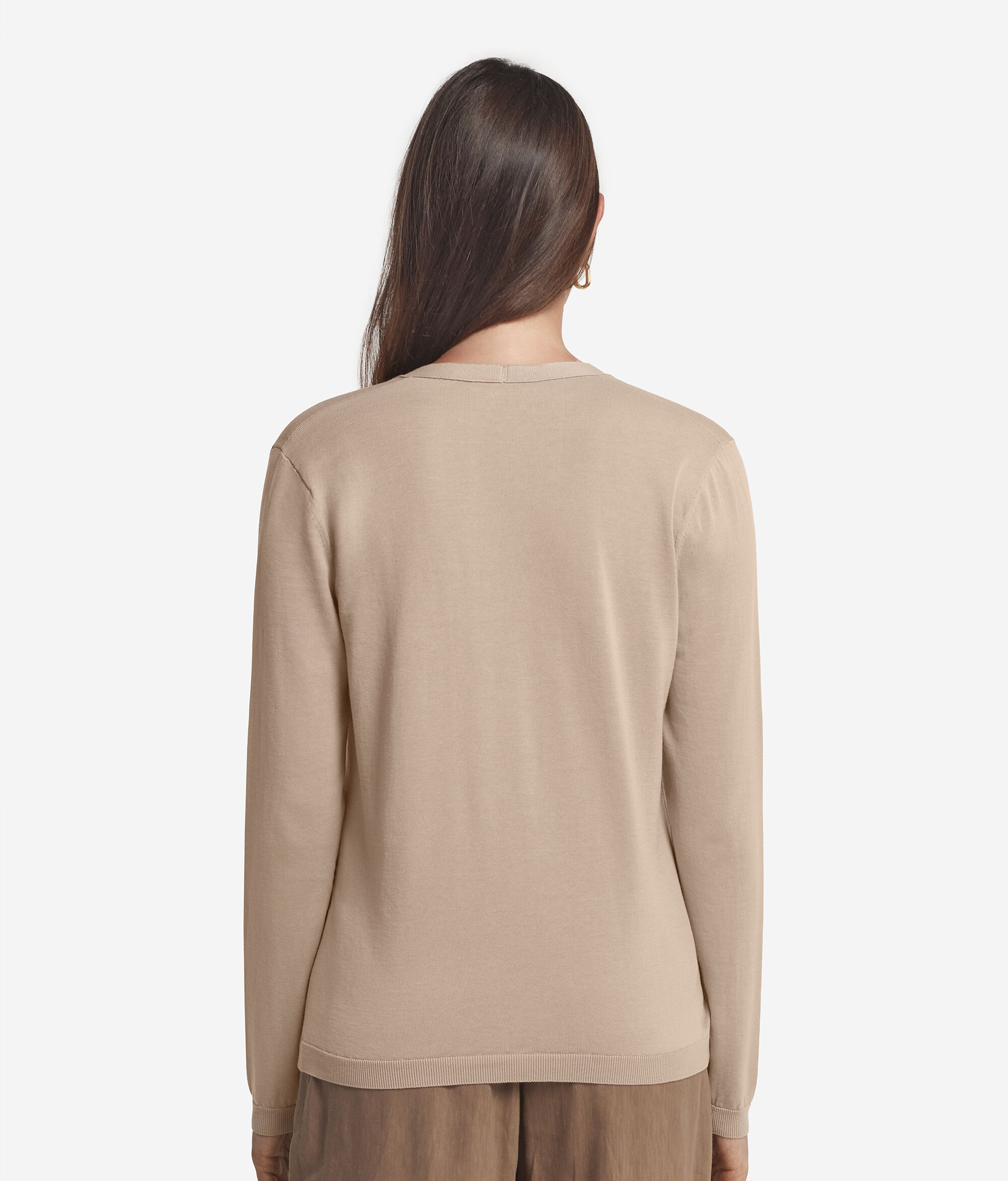 Cardigan Maniche Lunghe in Cotone Fresh