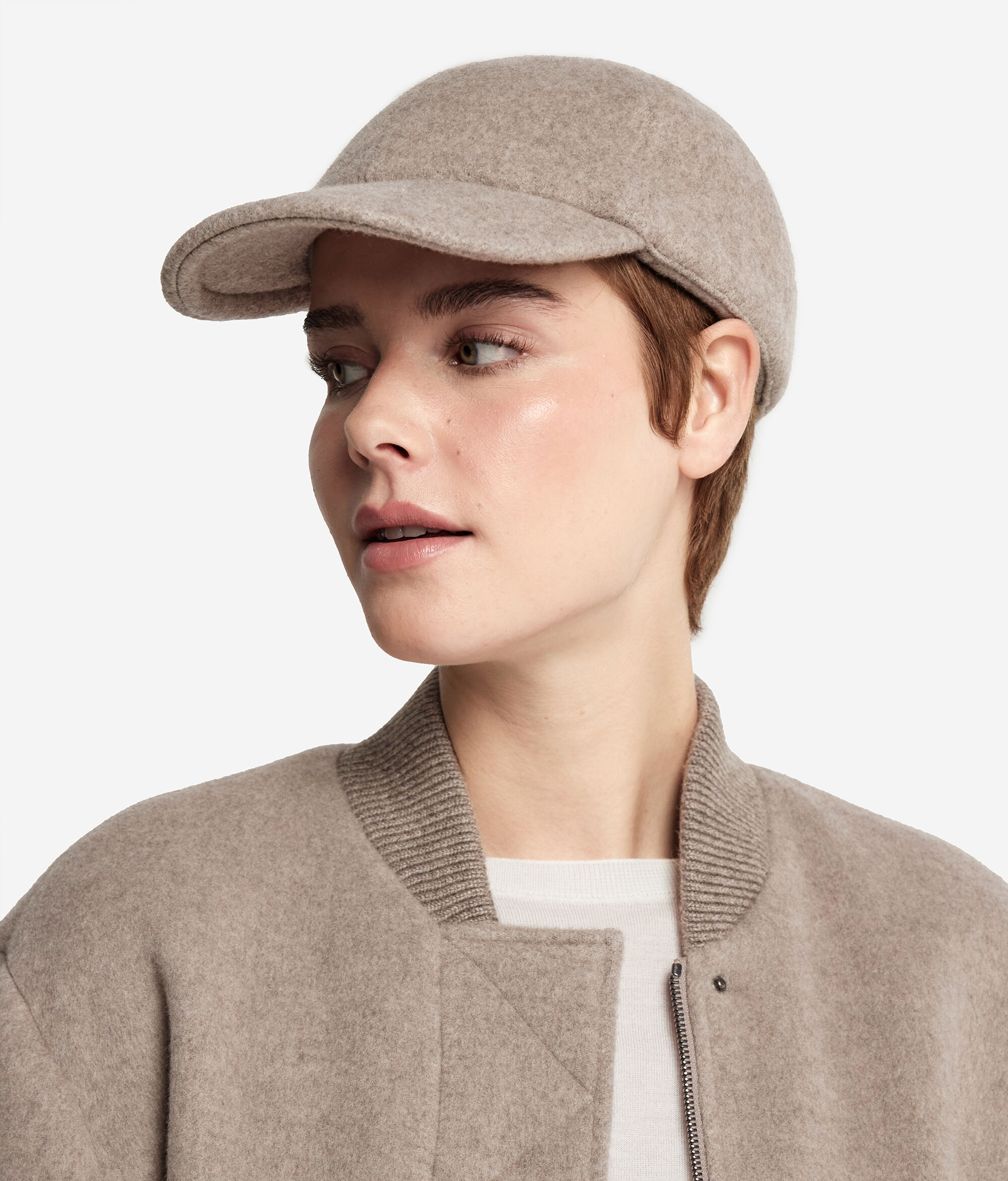 Casquette en cachemire