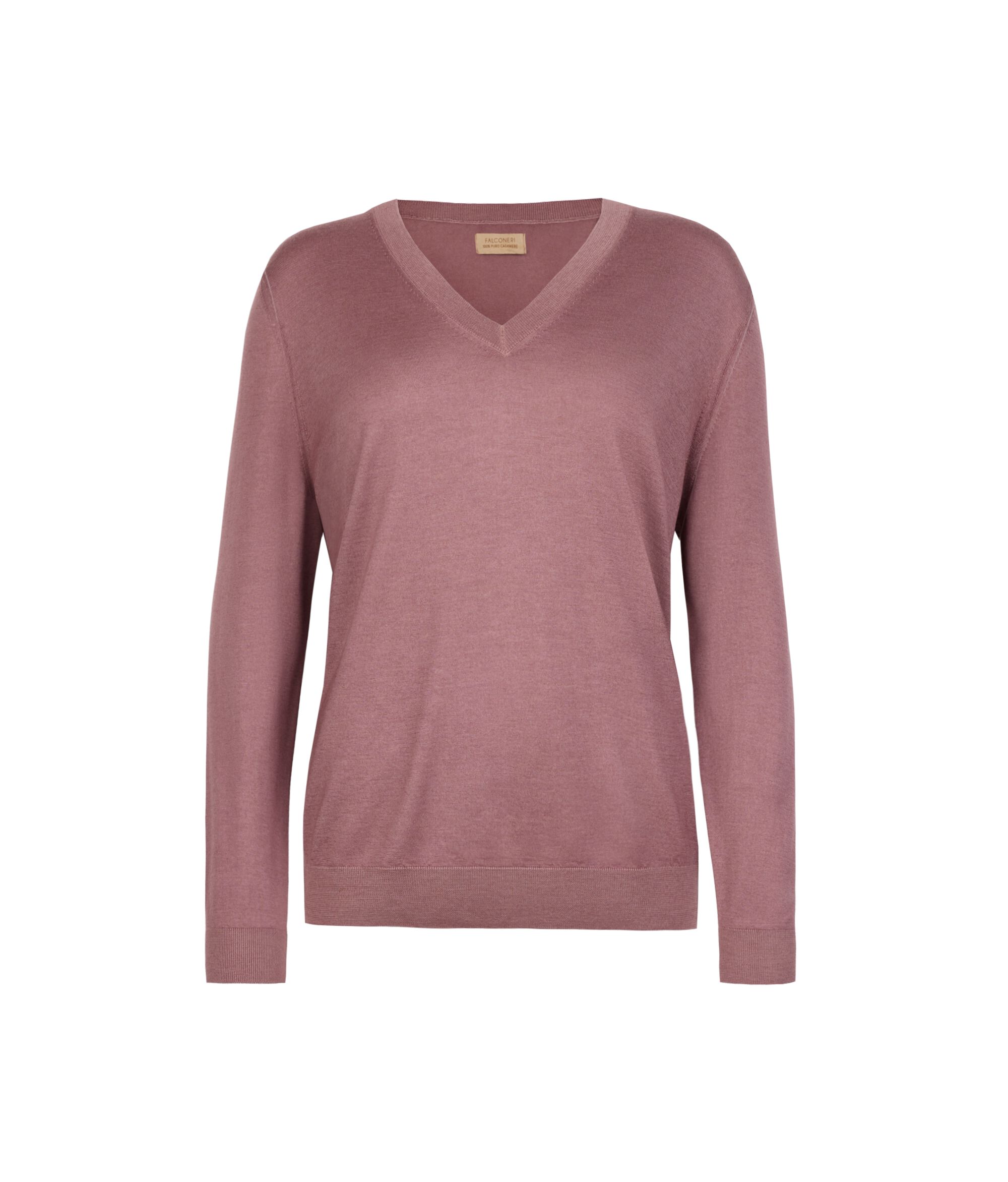 Sweter z dekoltem w serek z kaszmiru Ultrafine