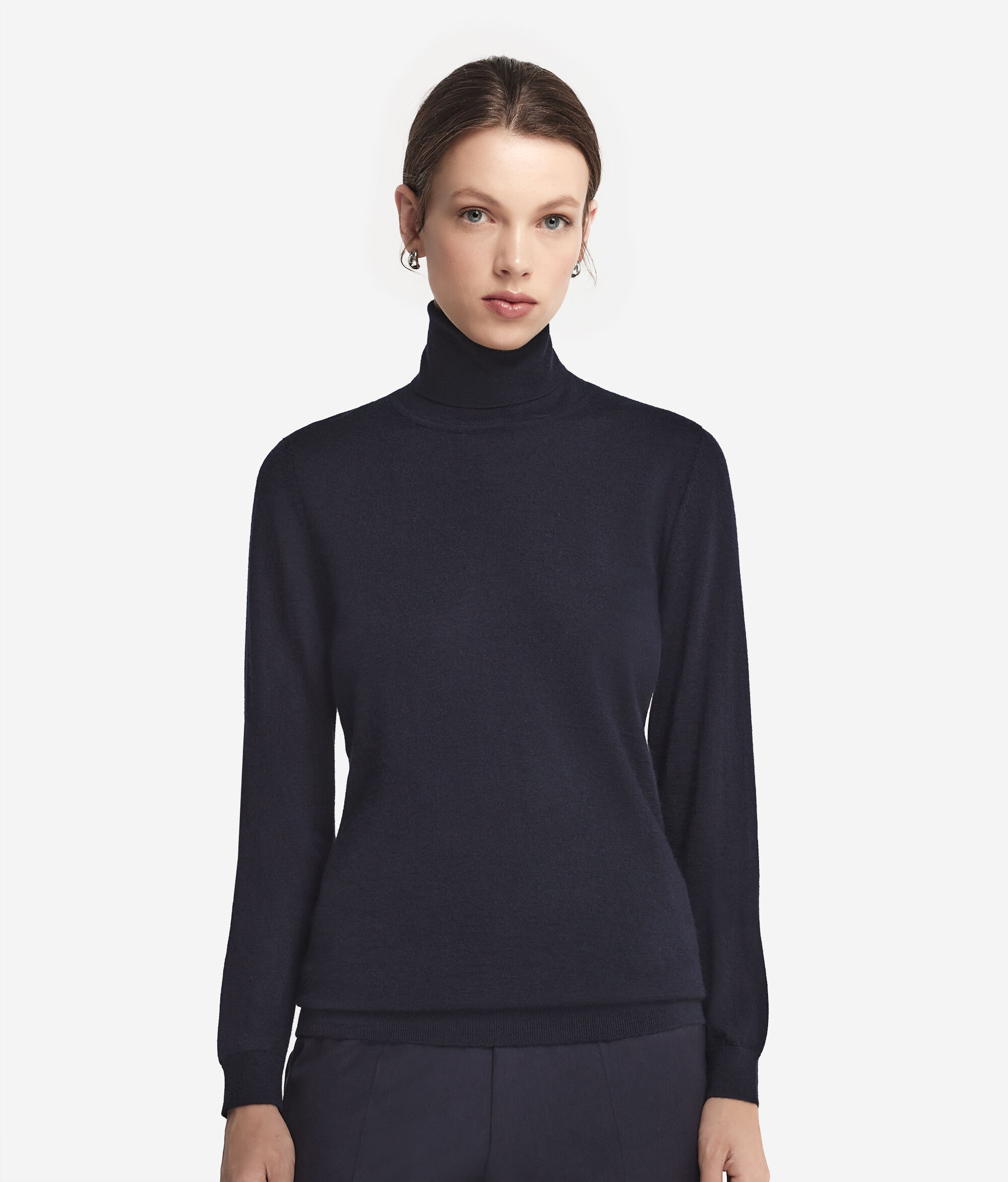 Ultrafine Cashmere Turtleneck Jumper