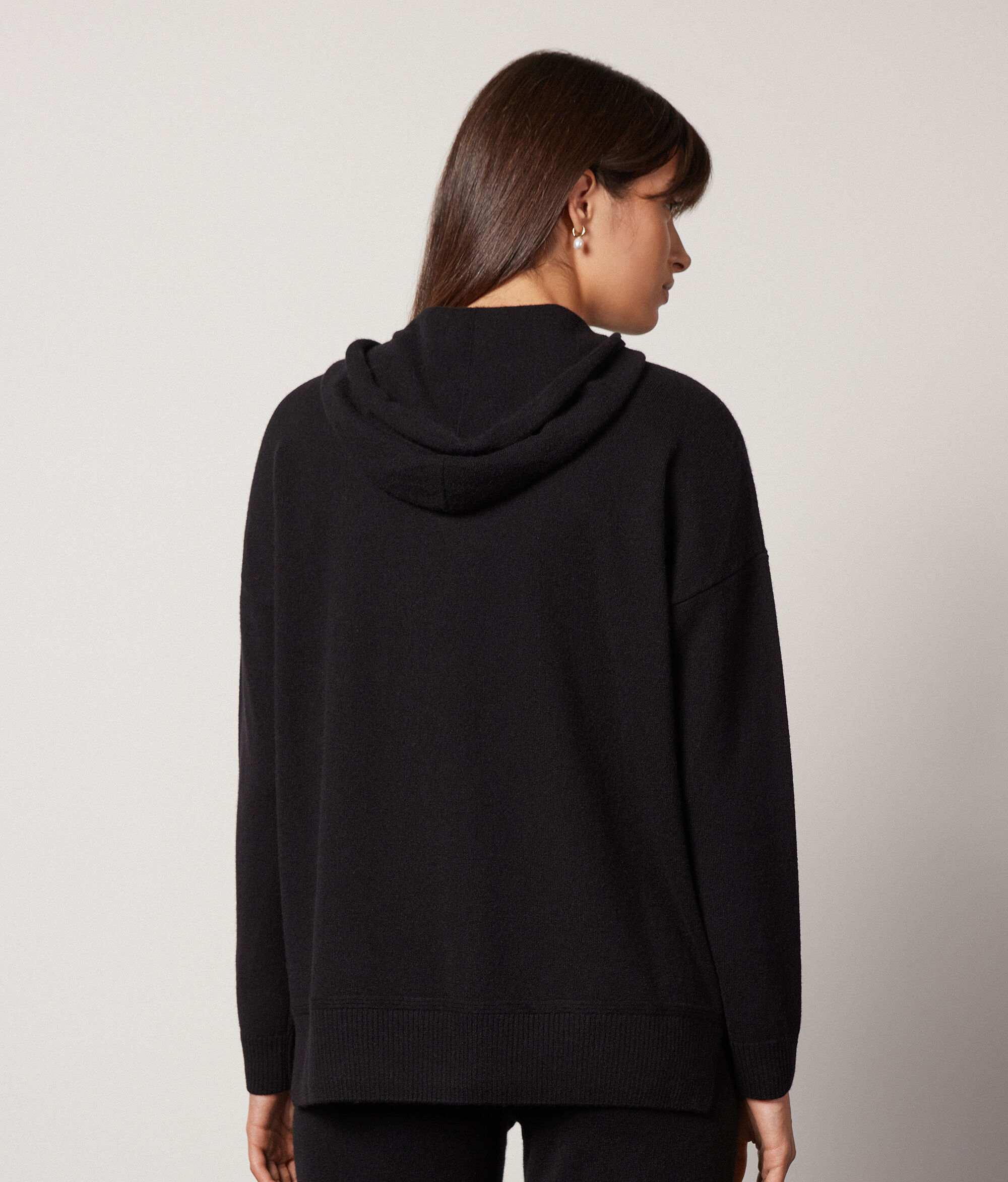 Hooded Ultrasoft Cashmere Sweatshirt
