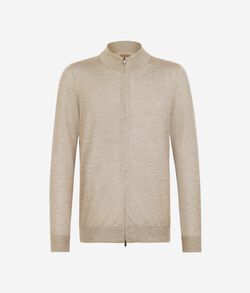 Кардиган на молнии из ультратонкого кашемира
