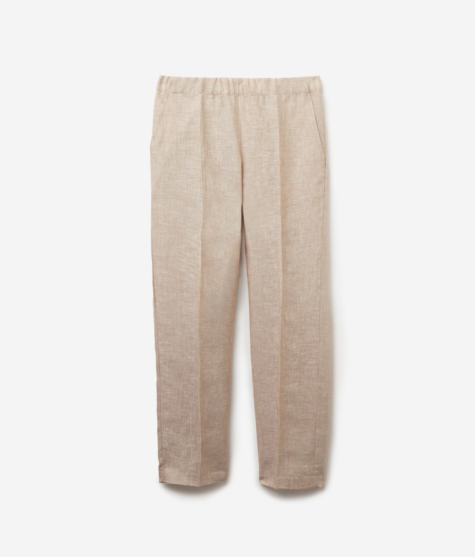 Pantalons de tub de lli