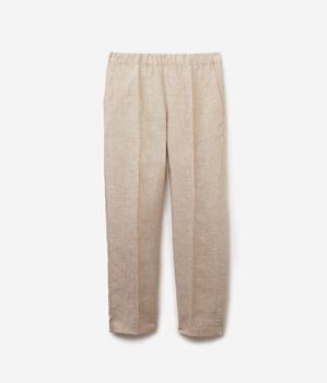 Pantalone Sigaretta in Lino
