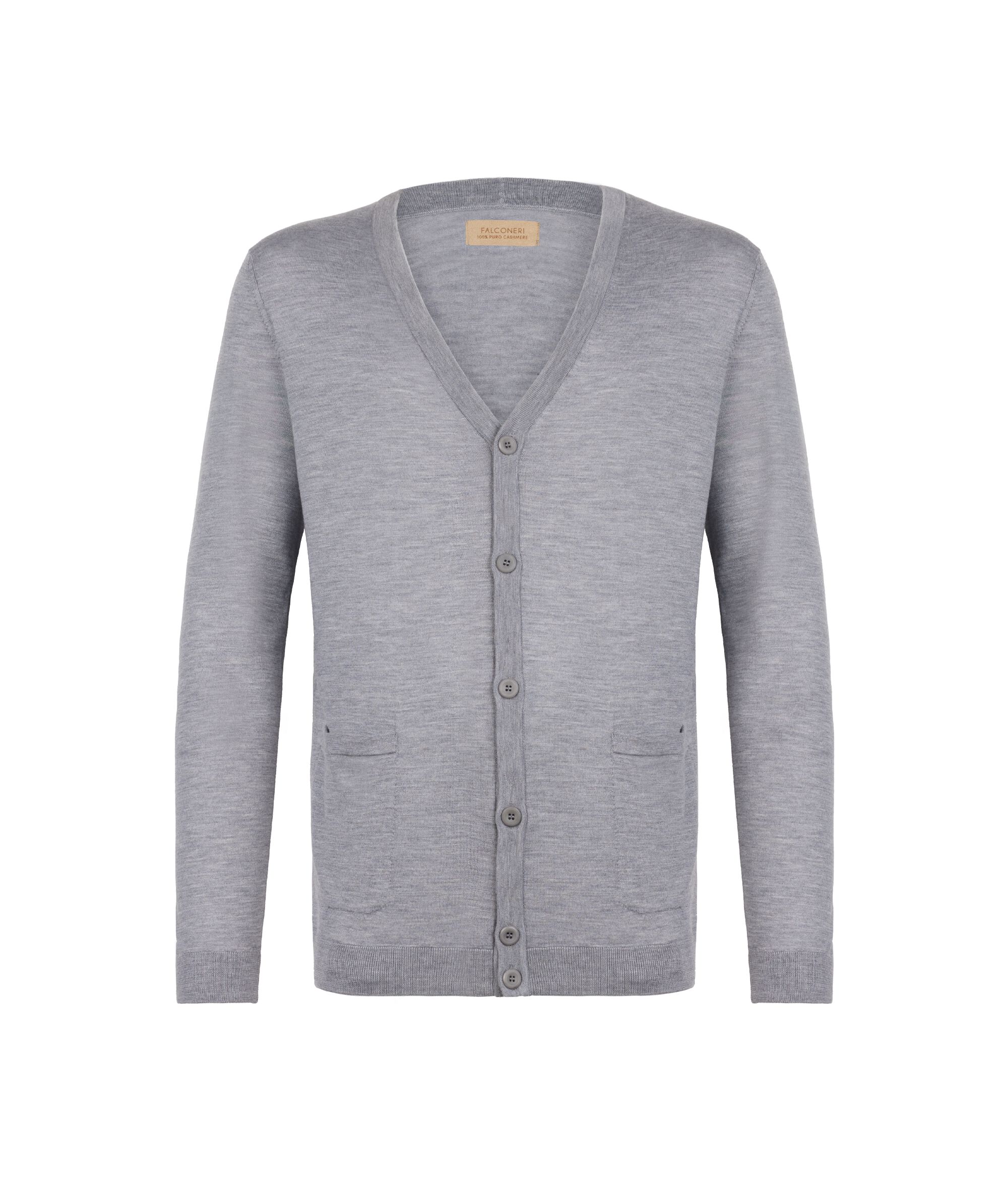 Cashmere Cardigan with Buttons