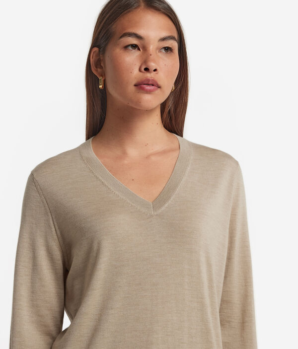 Пуловер из ультратонкого кашемира