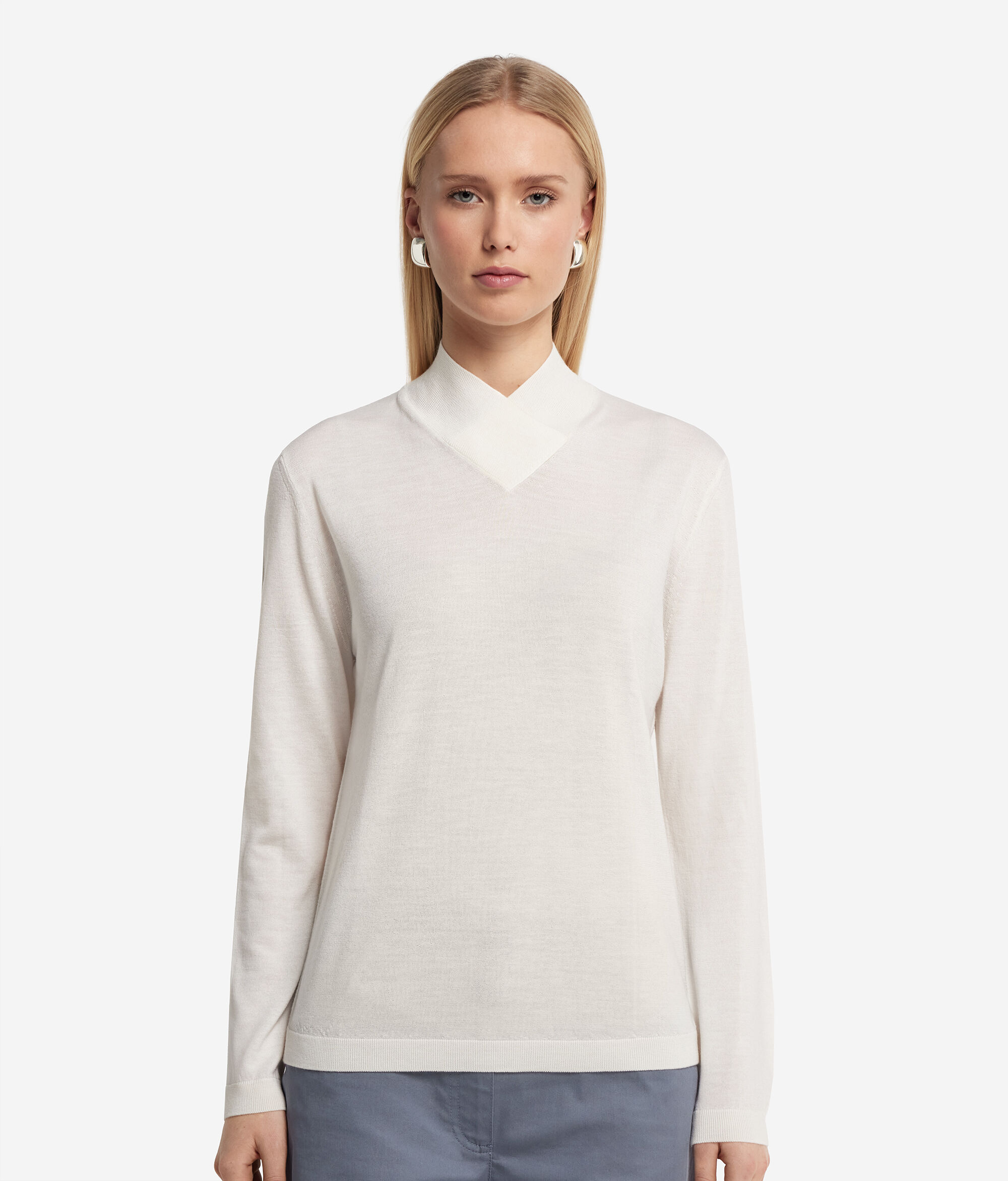 Turtleneck Jumper with Cashmere Finish