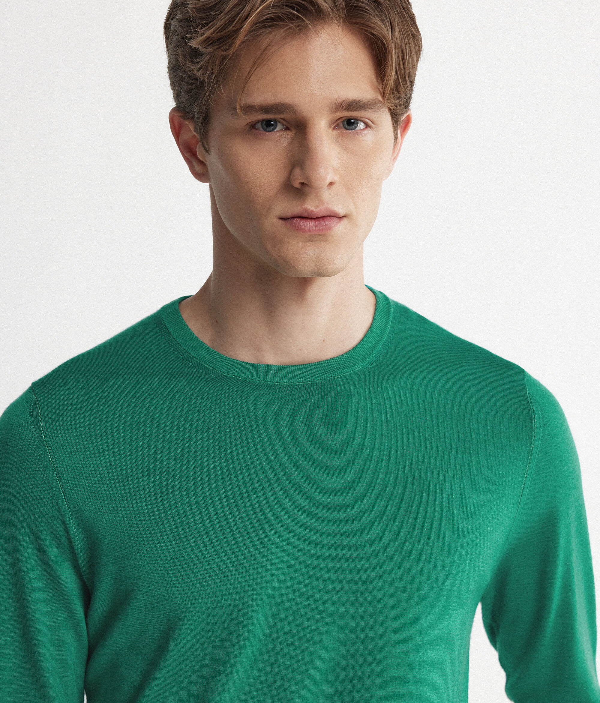 Maglia Girocollo in Cashmere Ultrafine