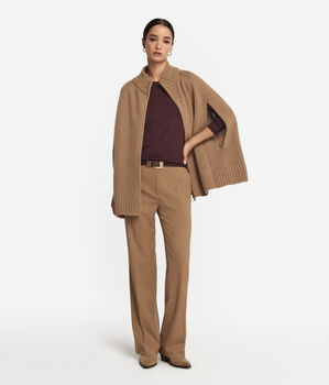 Ultrasoft Cashmere Zippered Cape