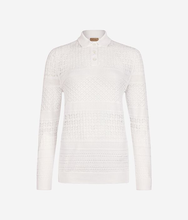 Джемпер-поло из хлопка