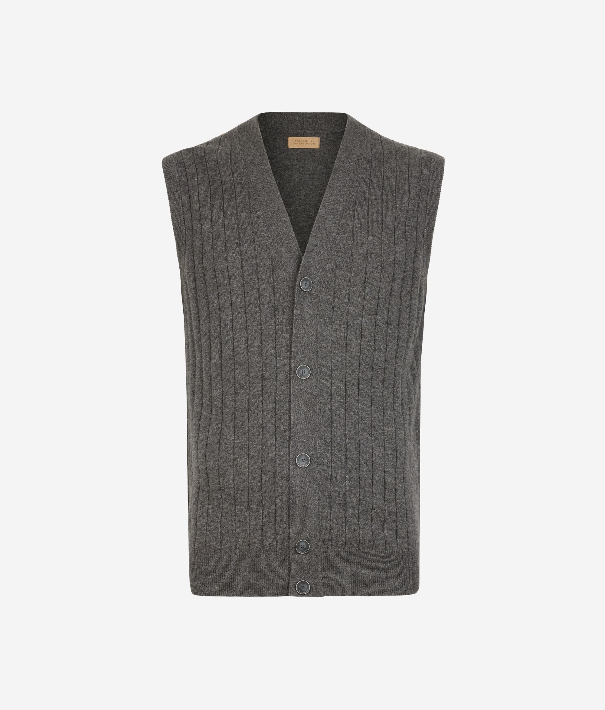 Ultrasoft Cashmere ribbed sweater vest