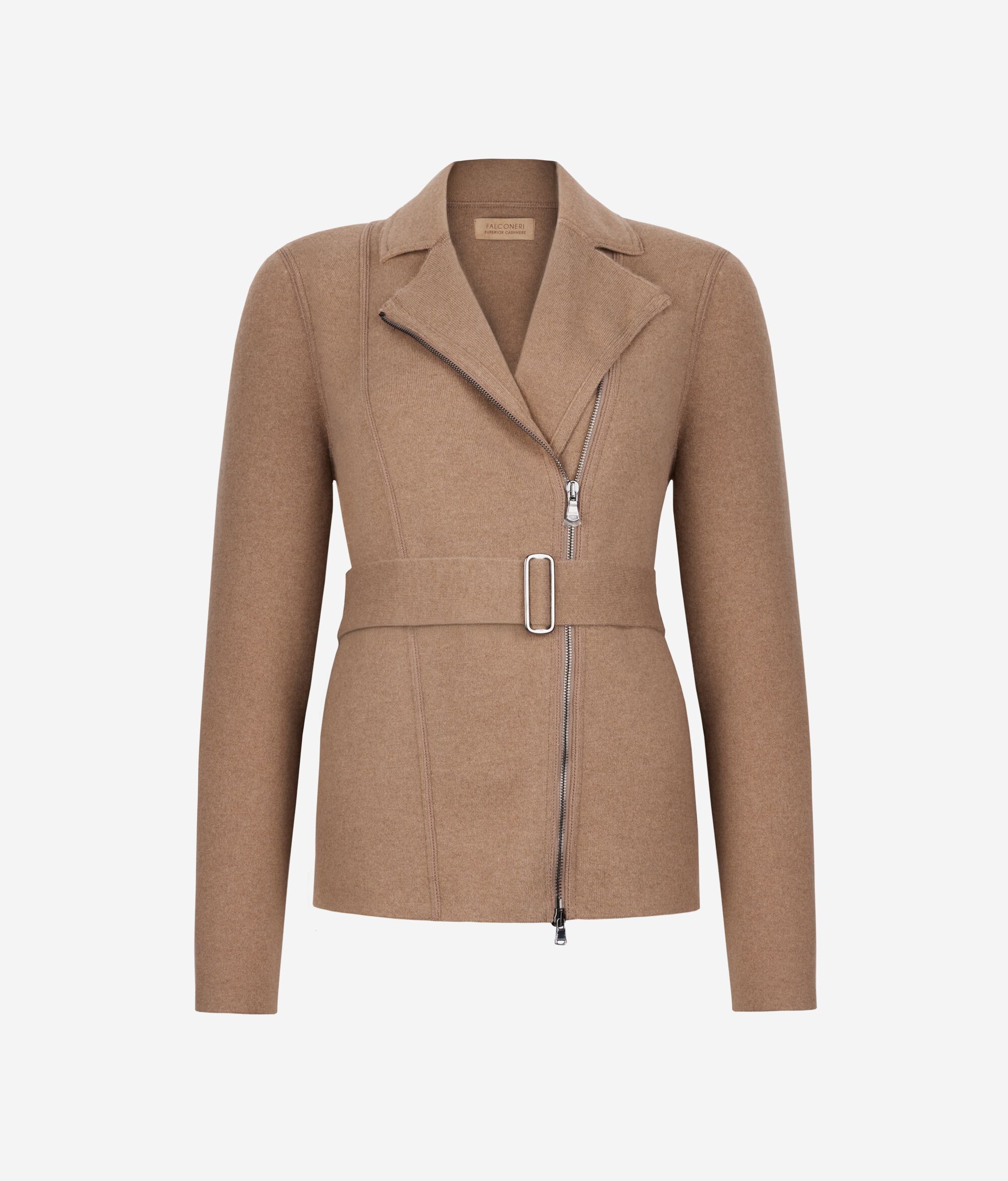 Короткое пальто из ультрамягкого кашемира