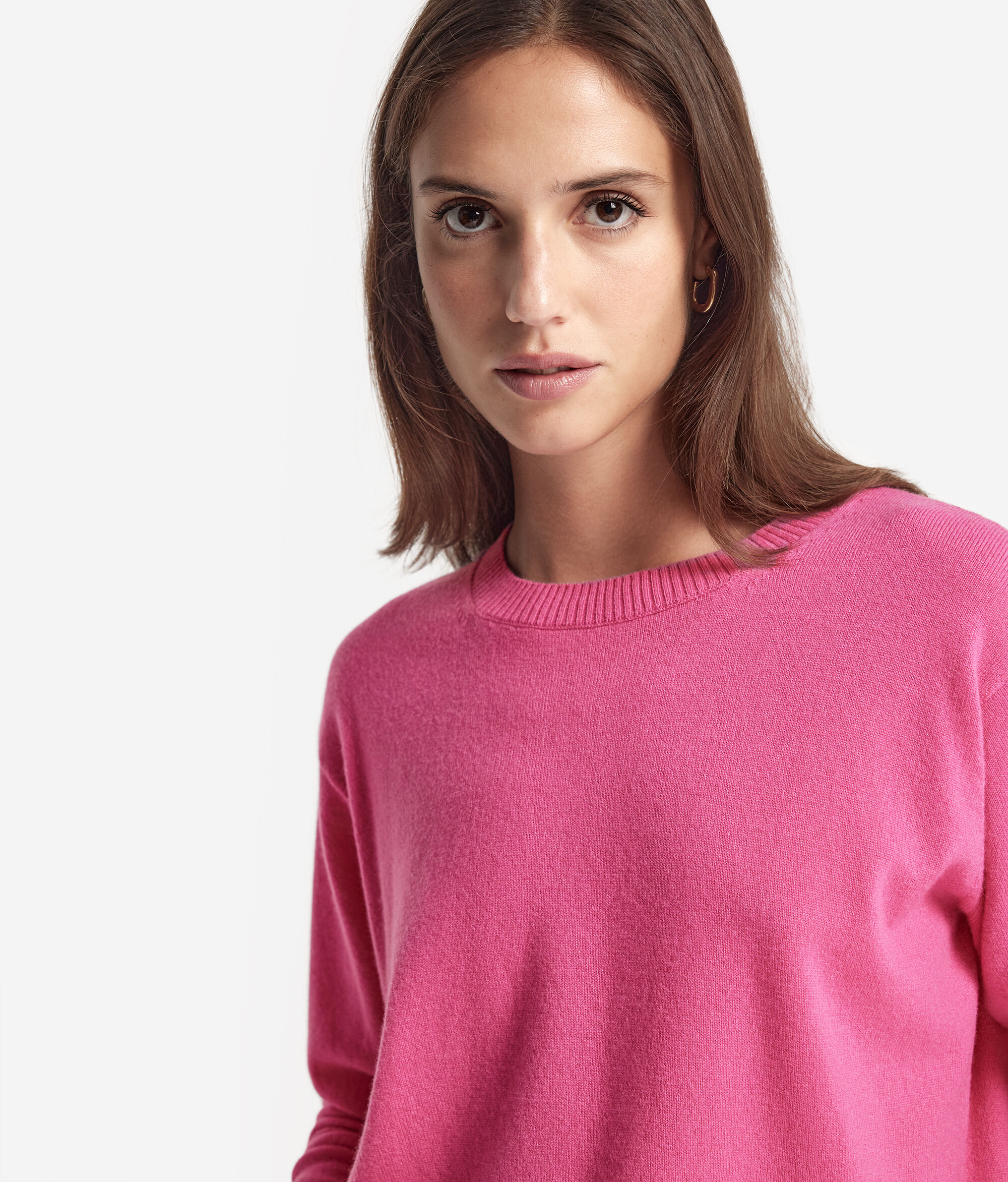 Damenpullover mit U-Boot-Ausschnitt aus Kaschmir Ultrasoft
