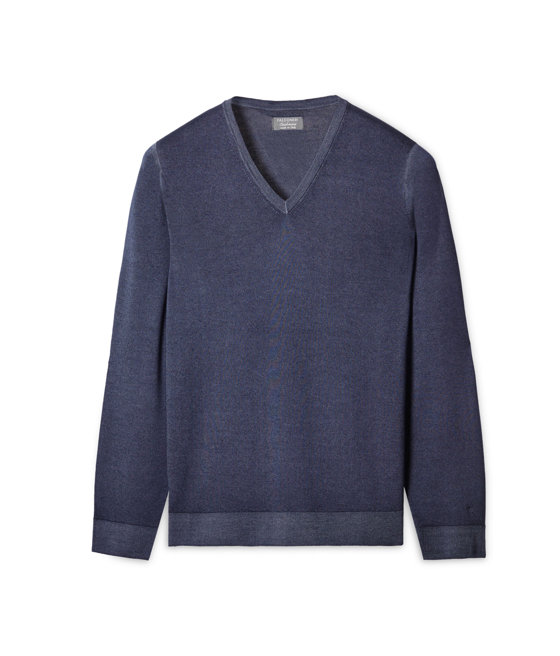 Ultrafine Cashmere V-Neck Sweater