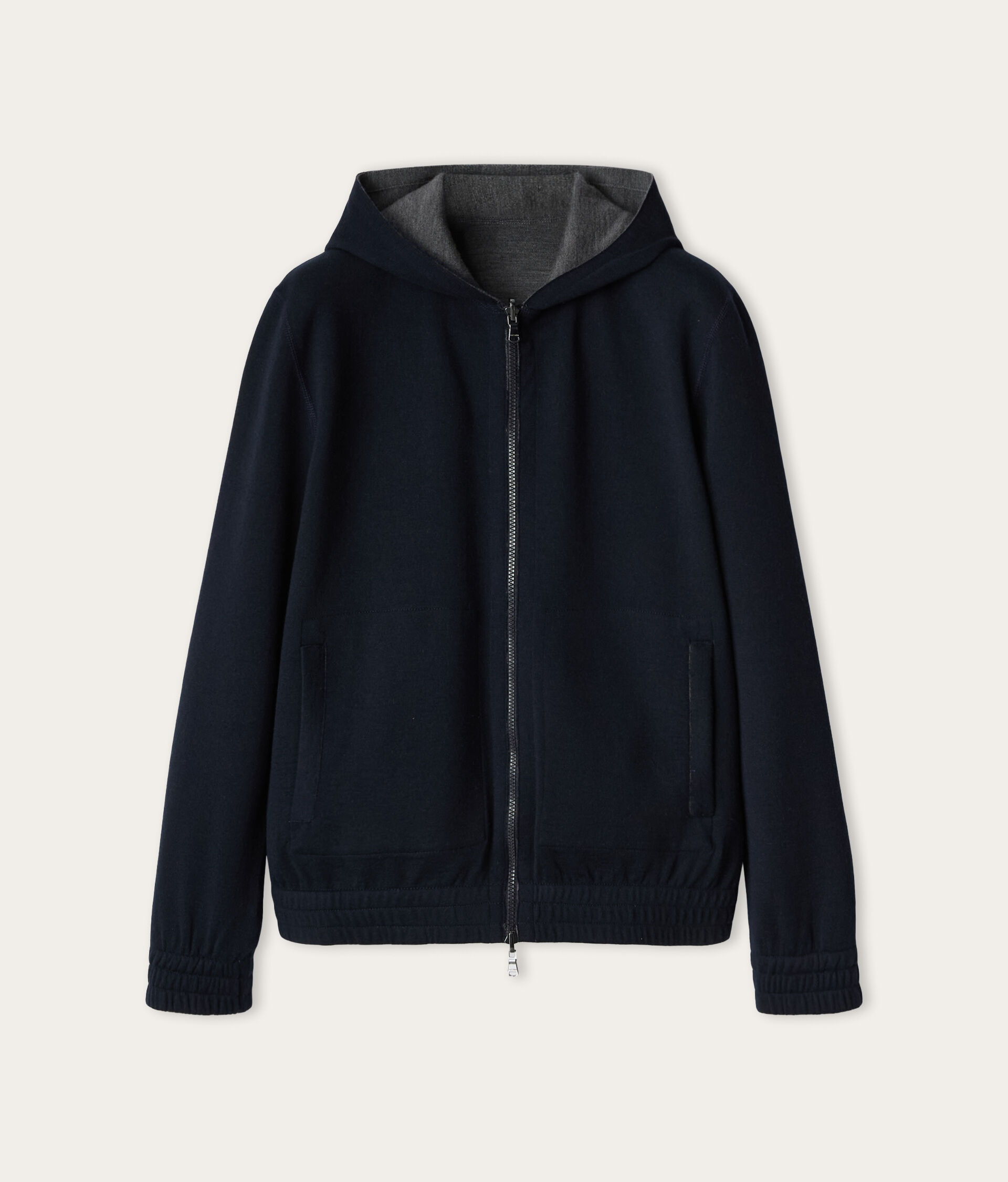 Culoare Blu navy/Grigio melange scuro