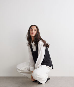 Wide-Neck Silk Camisole