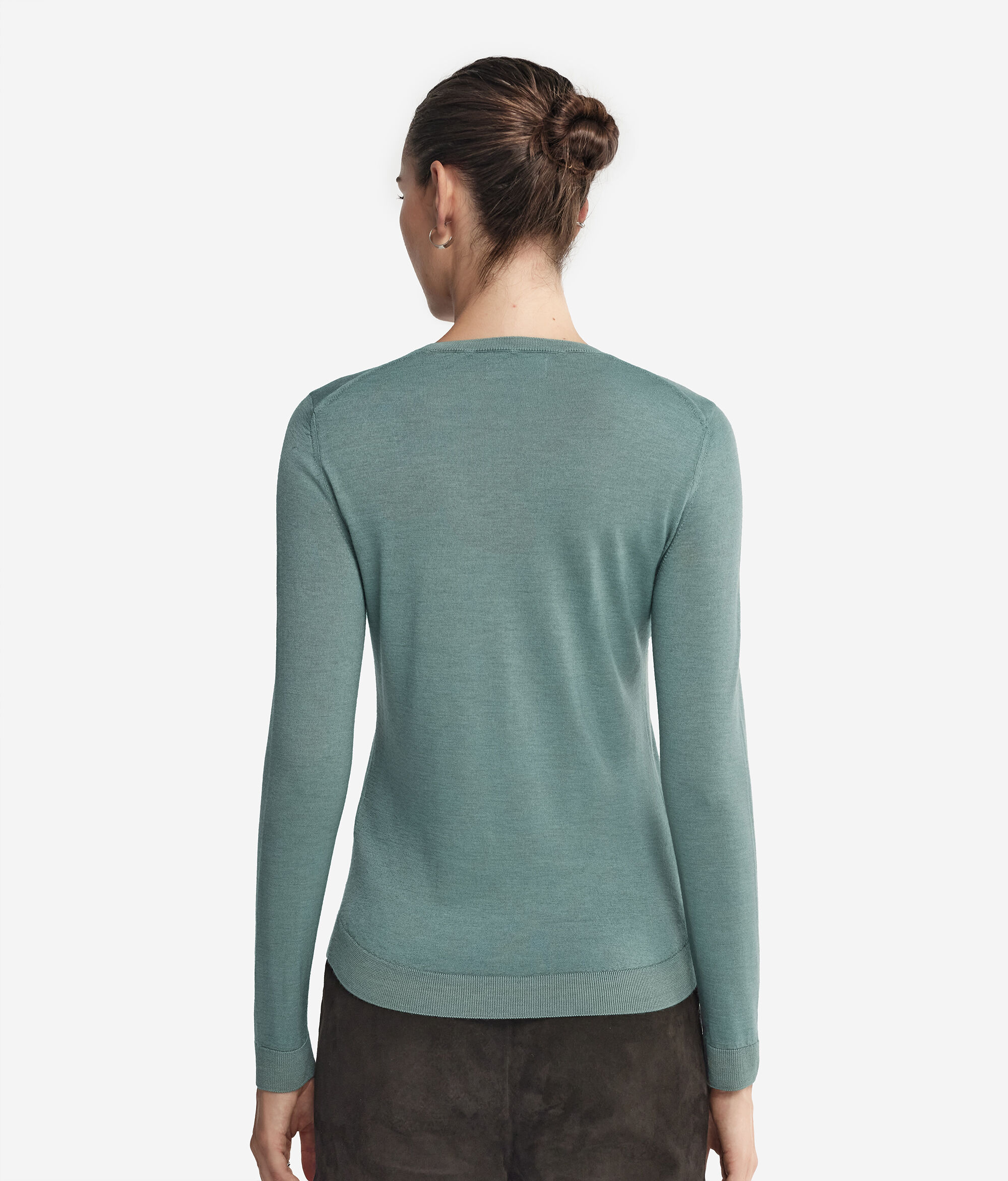 Round-Neck Ultrafine Cashmere Jumper