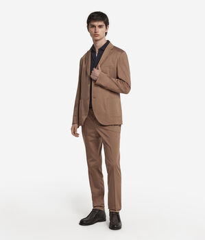 Blazer aus Baumwollgewebe