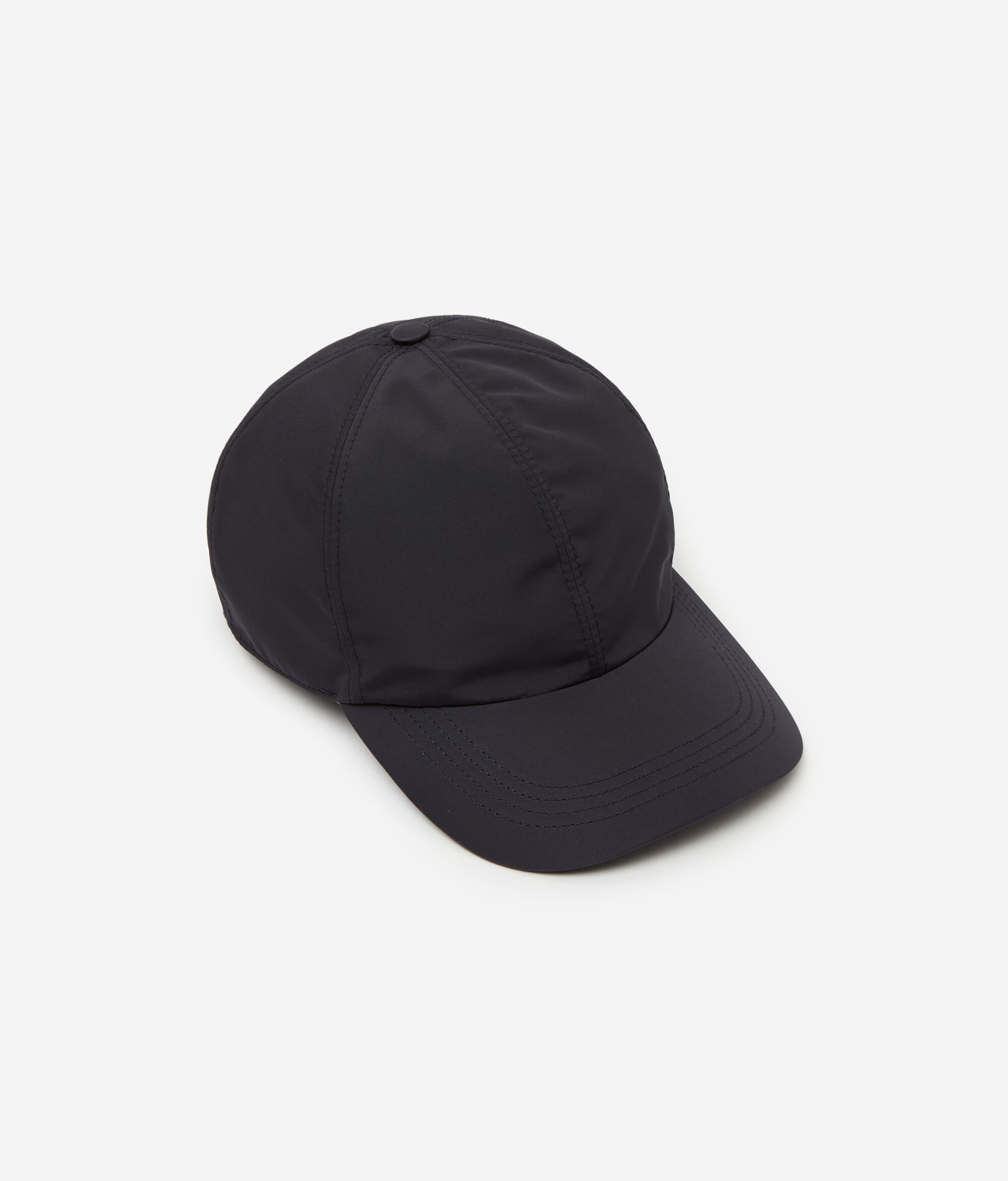 Technical Baseball Cap with Ultrafine Cashmere Lining