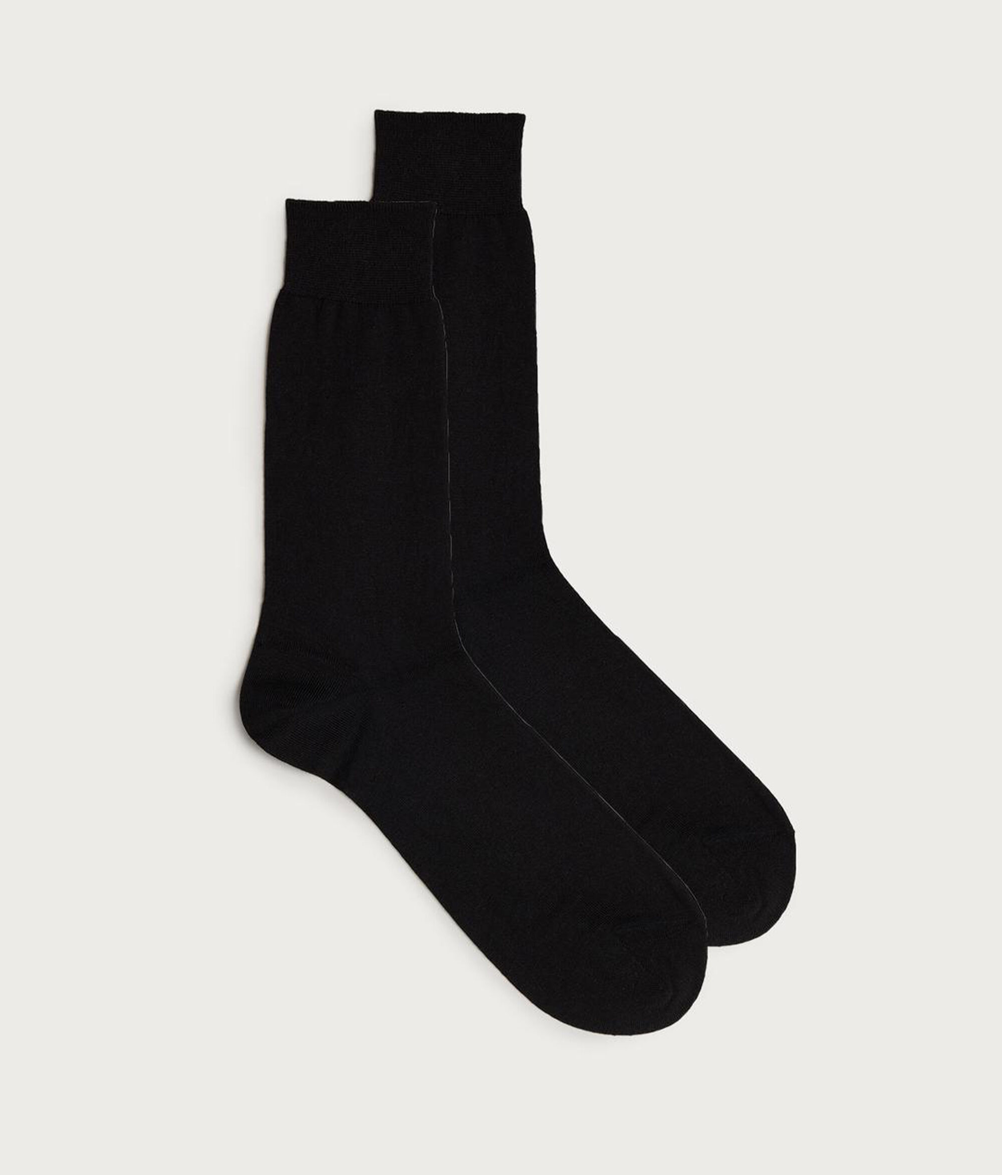 Short Socks in Cotton-Silk-Cashmere Blend