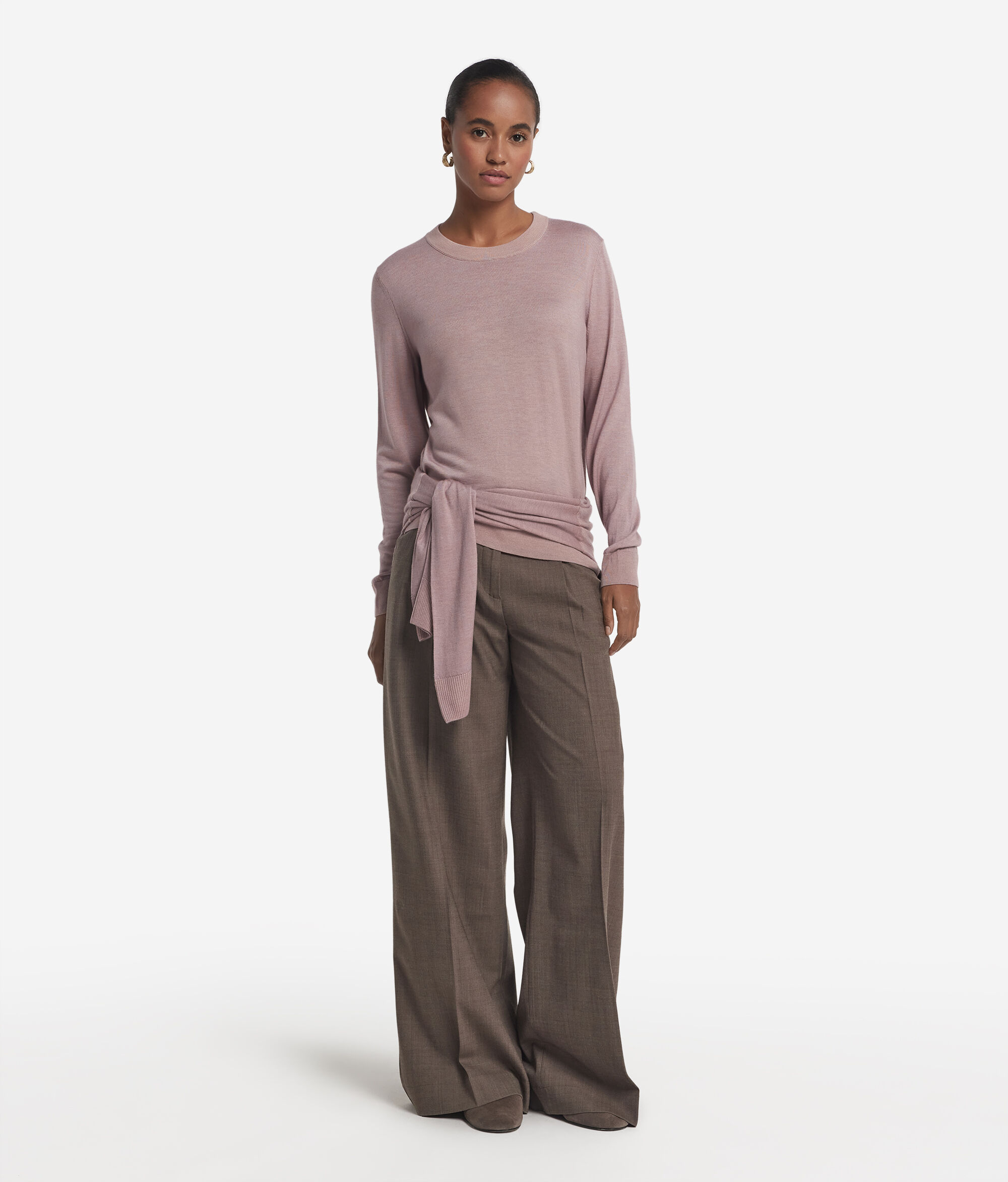 Crew Neck Ultrafine Cashmere Jumper