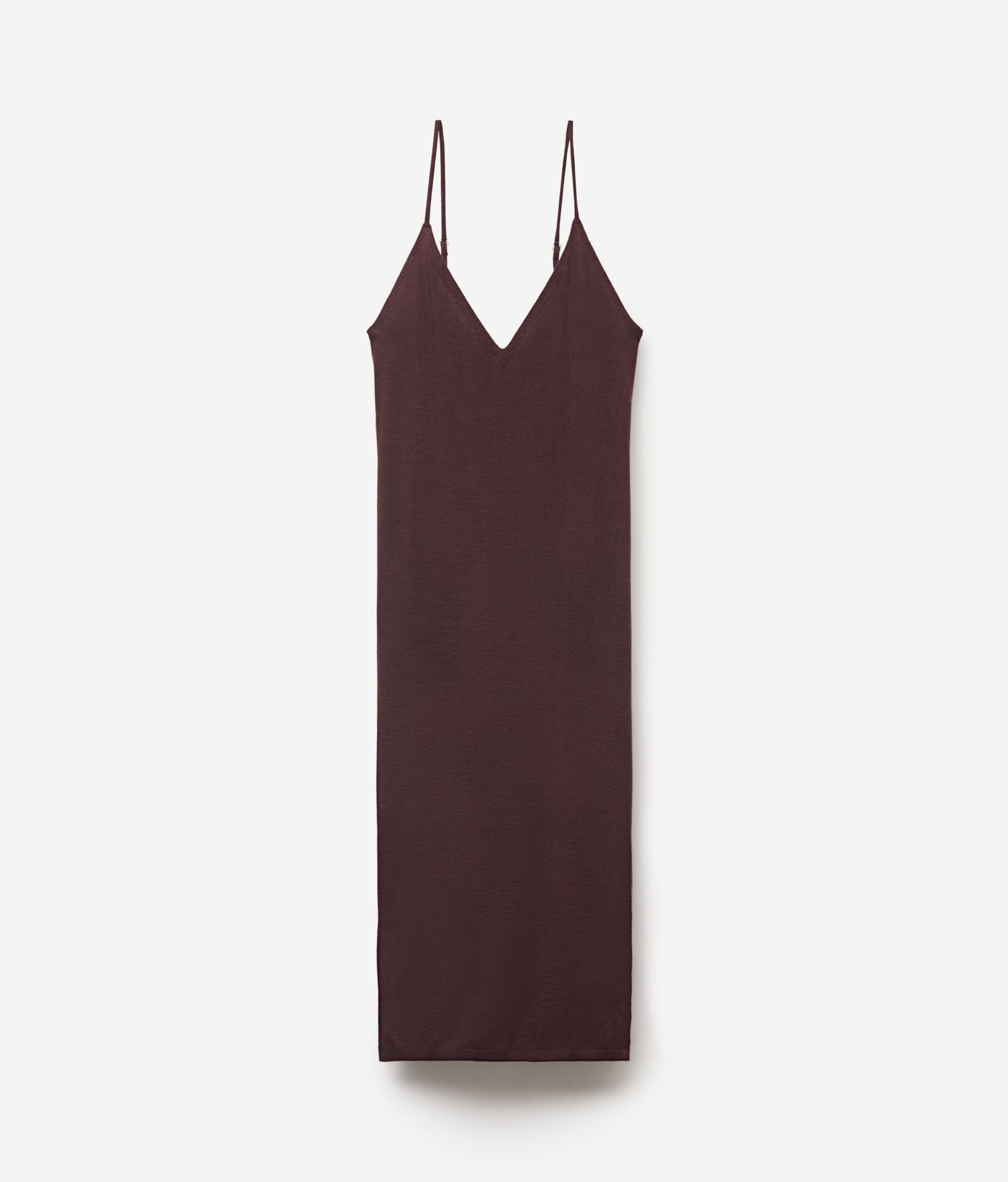 Vestido com Efeito Saiote em Ultrafine Cashmere