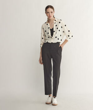 Linen Viscose Trousers