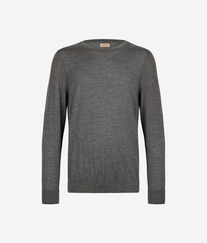 Round-Neck Ultrafine Cashmere Jumper