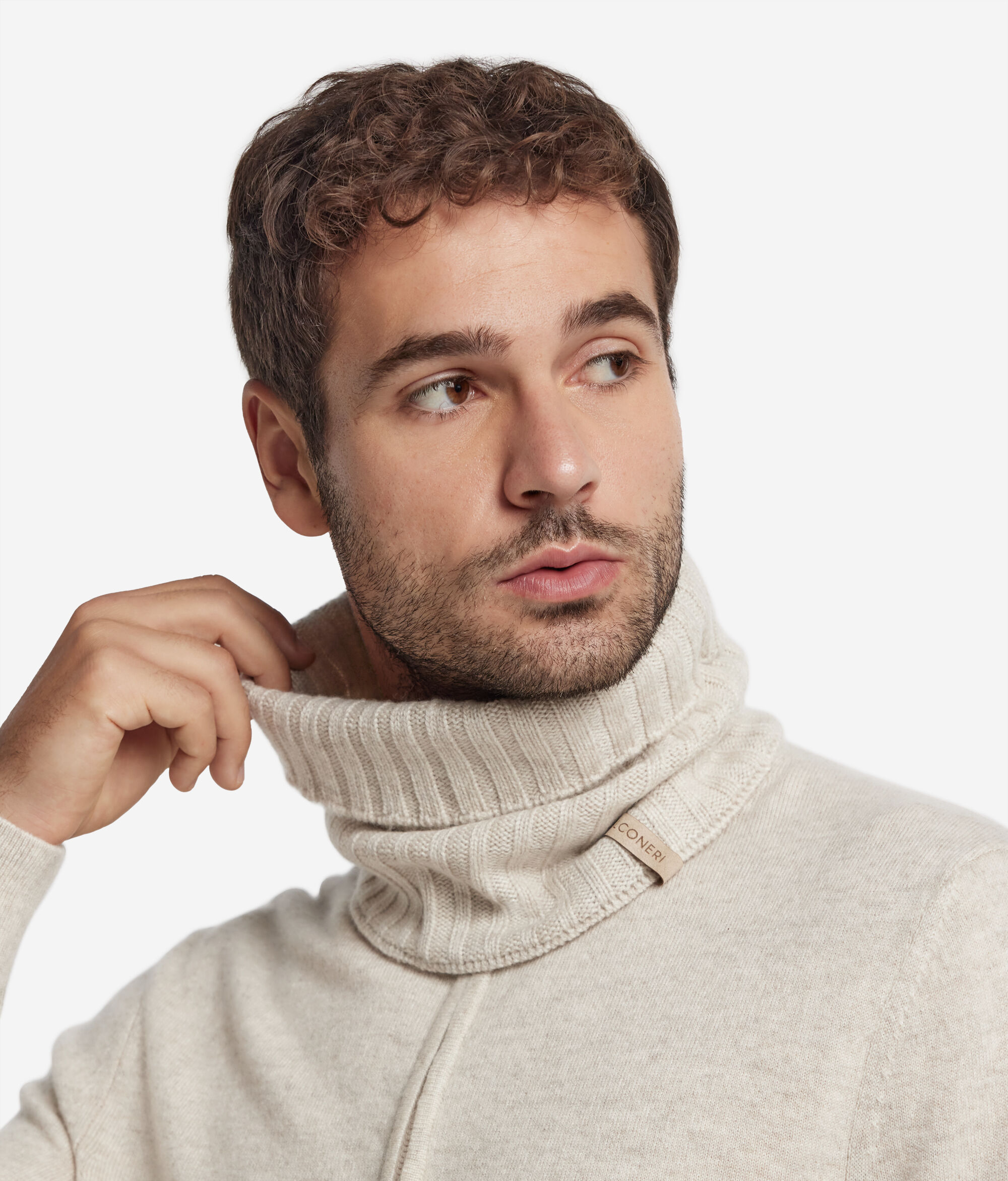 Ribbed Ultrasoft Cashmere snood