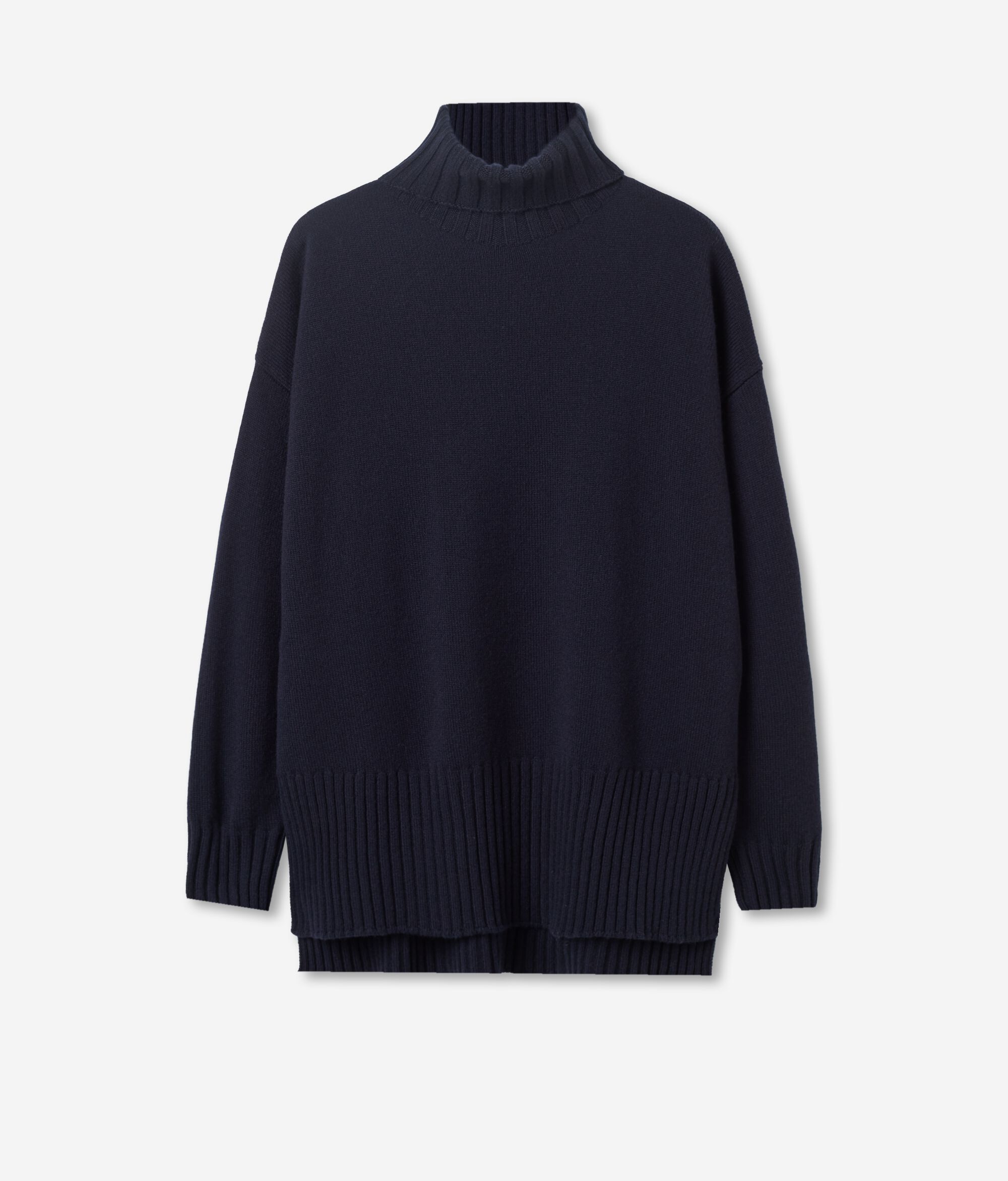 Ultrasoft Cashmere Turtleneck Maxi Jumper