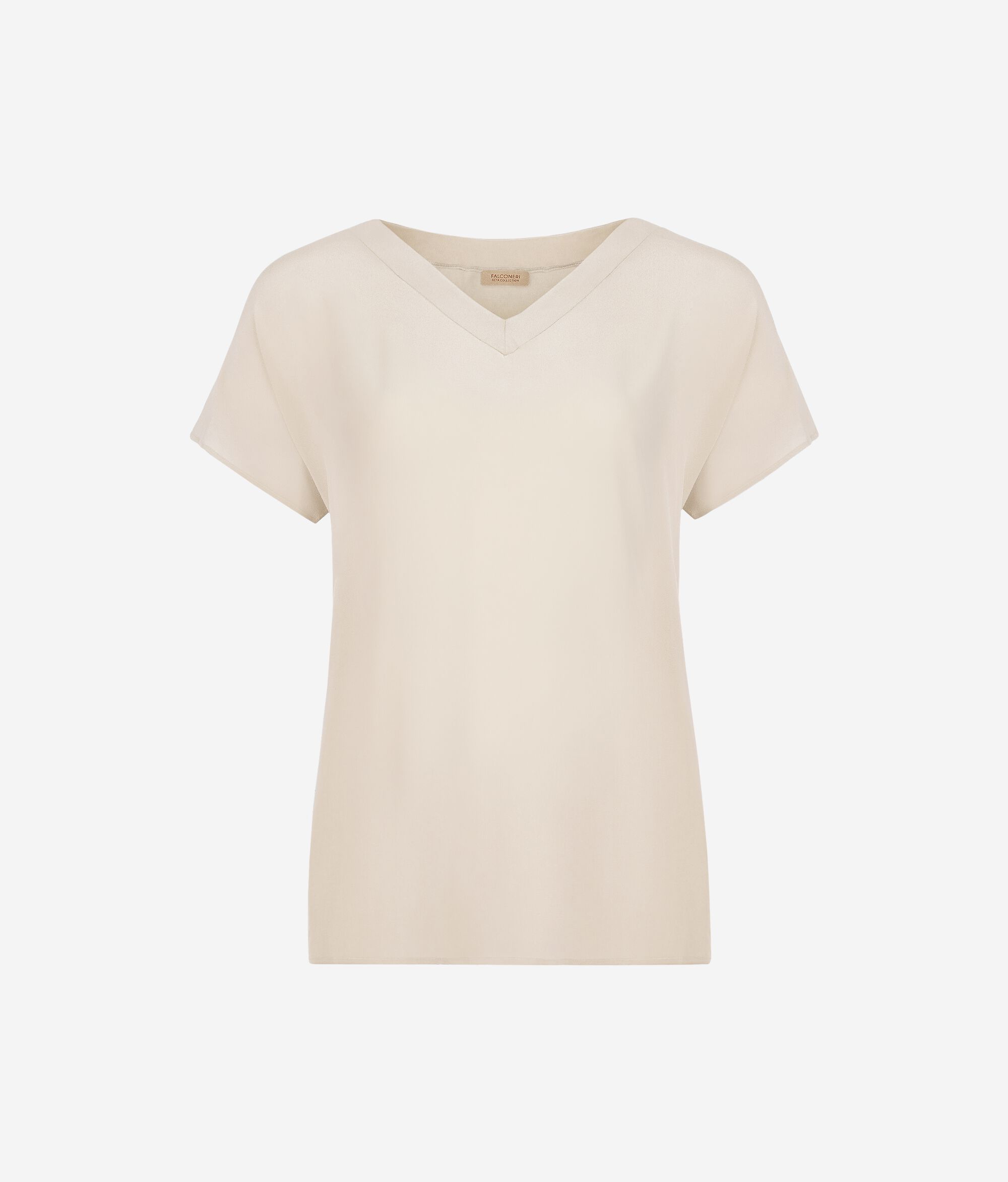 Блуза из шелка и модала