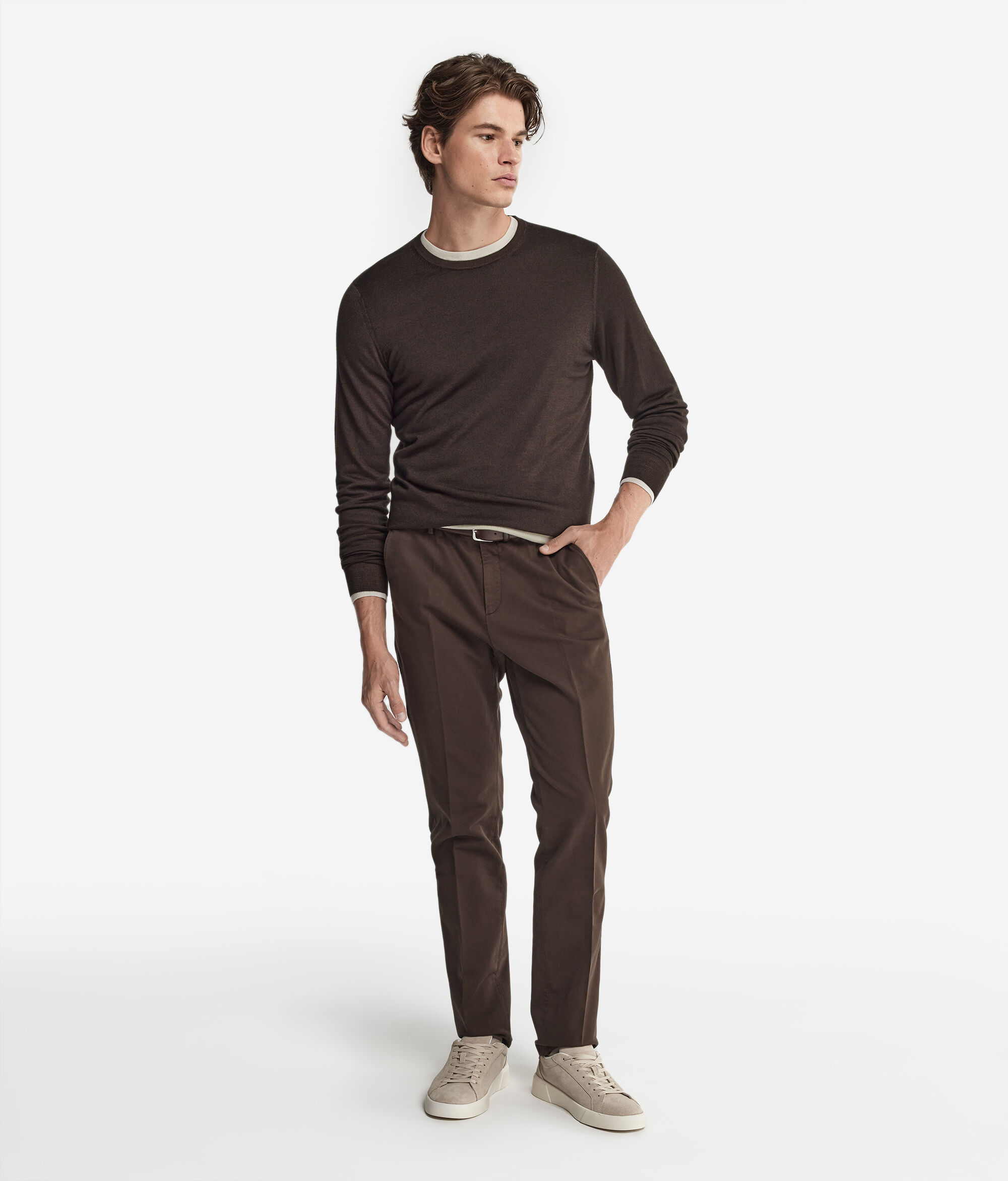 Jersei de coll rodó de Cashmere Ultrafine