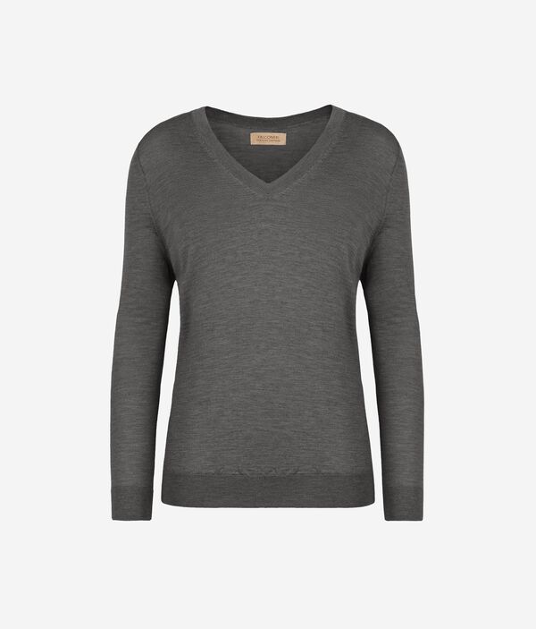 Пуловер из ультратонкого кашемира