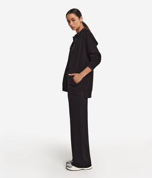 Calças Largas em Ultrasoft Cashmere