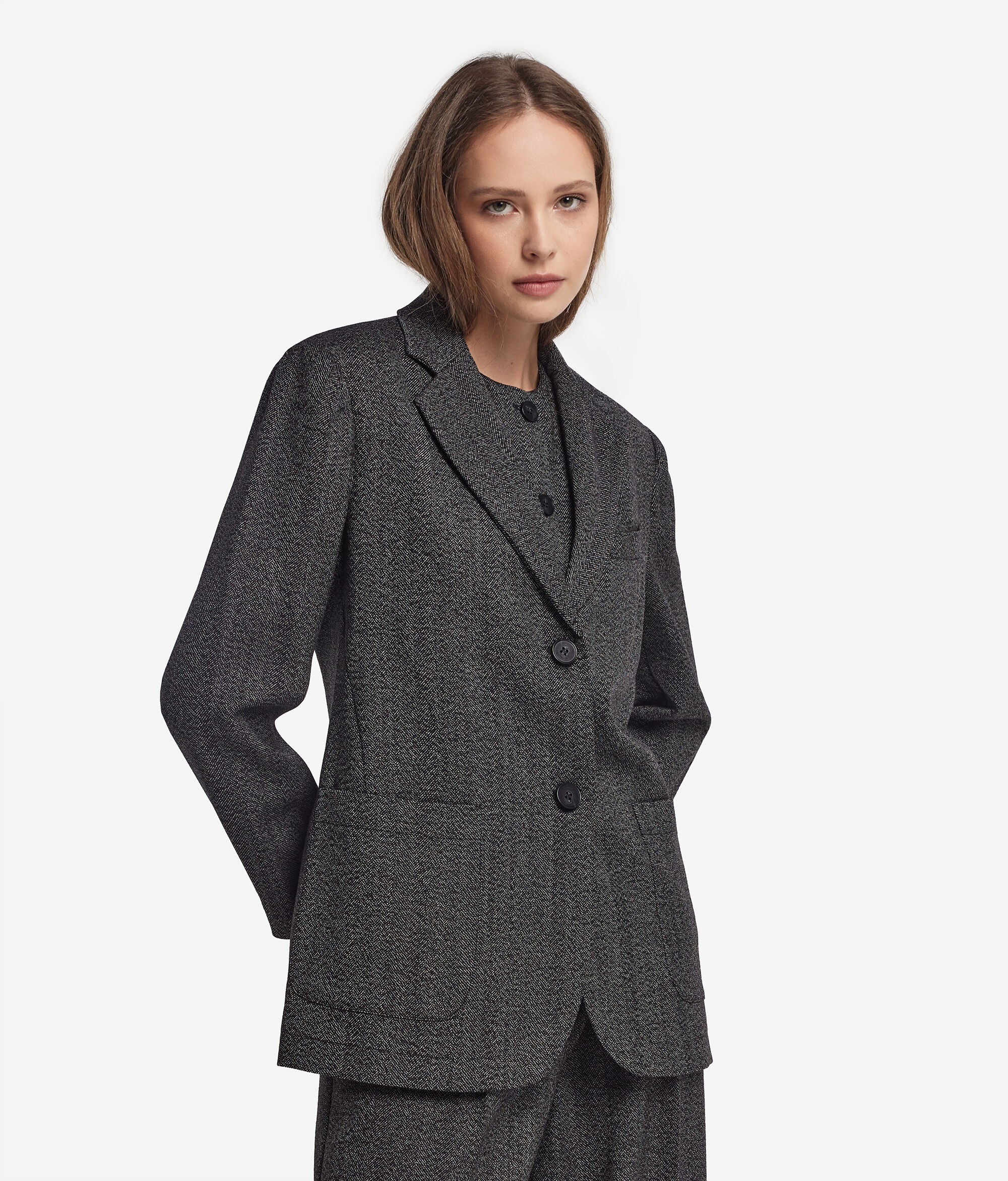 Жакет из шерсти