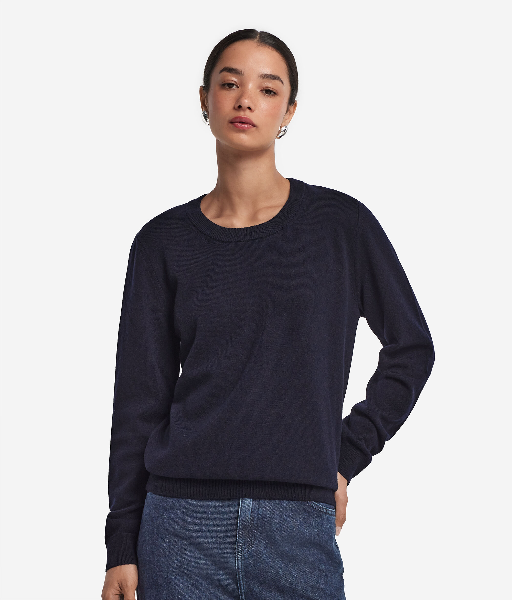 Maglia girocollo in Cashmere Ultrasoft