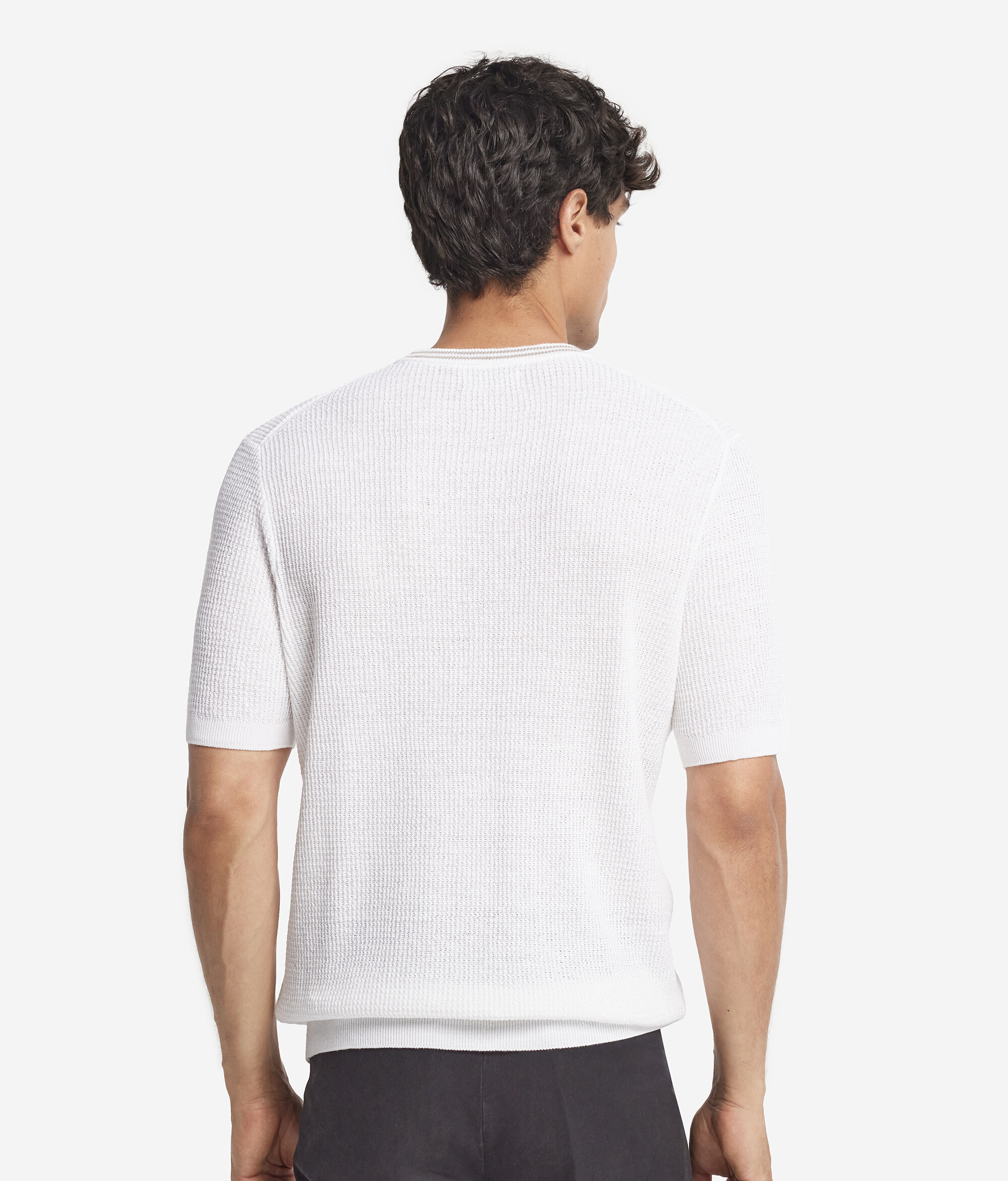 Waffle Knit T-Shirt