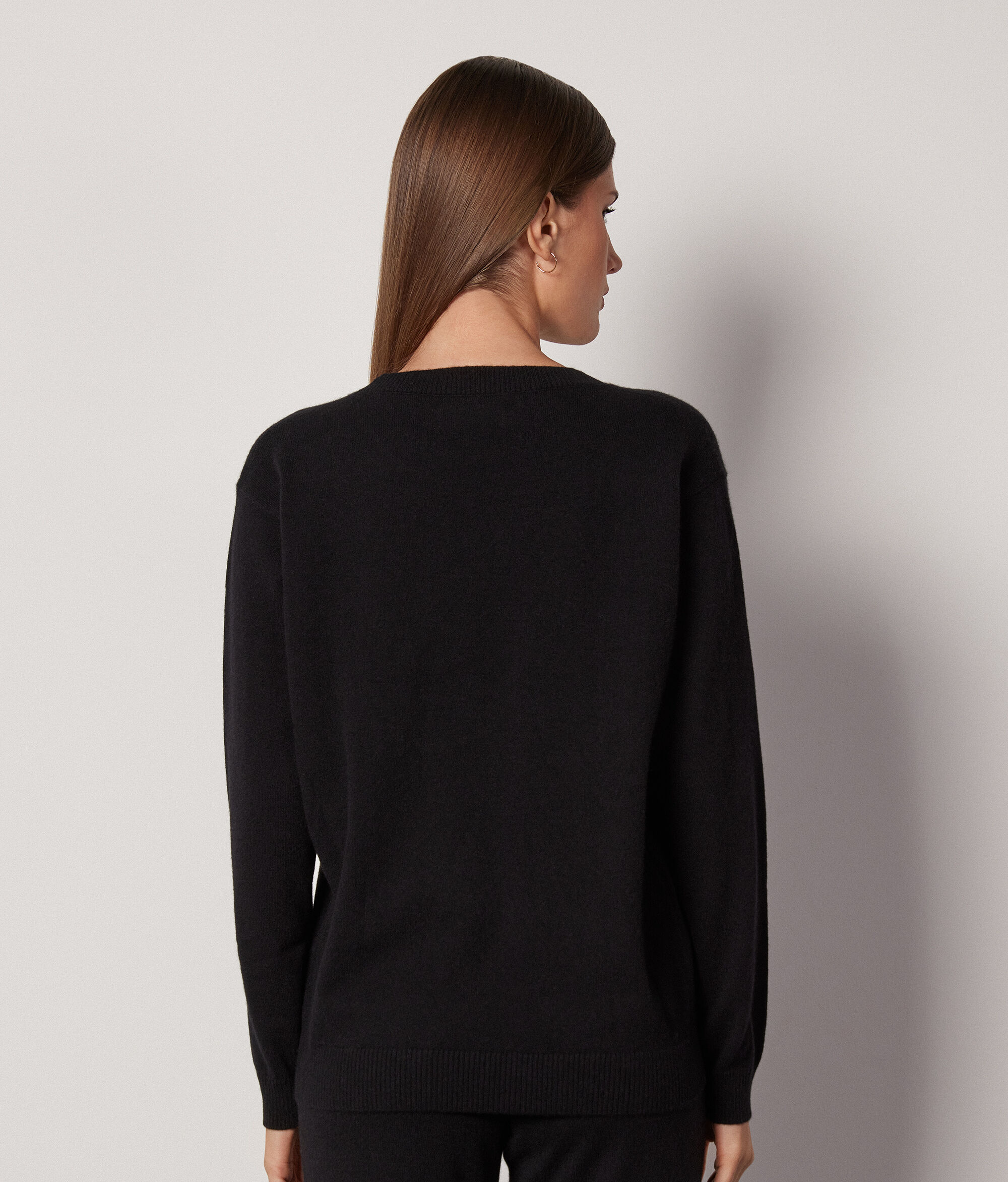 Maglia Scollo a Barca in Cashmere Ultrasoft