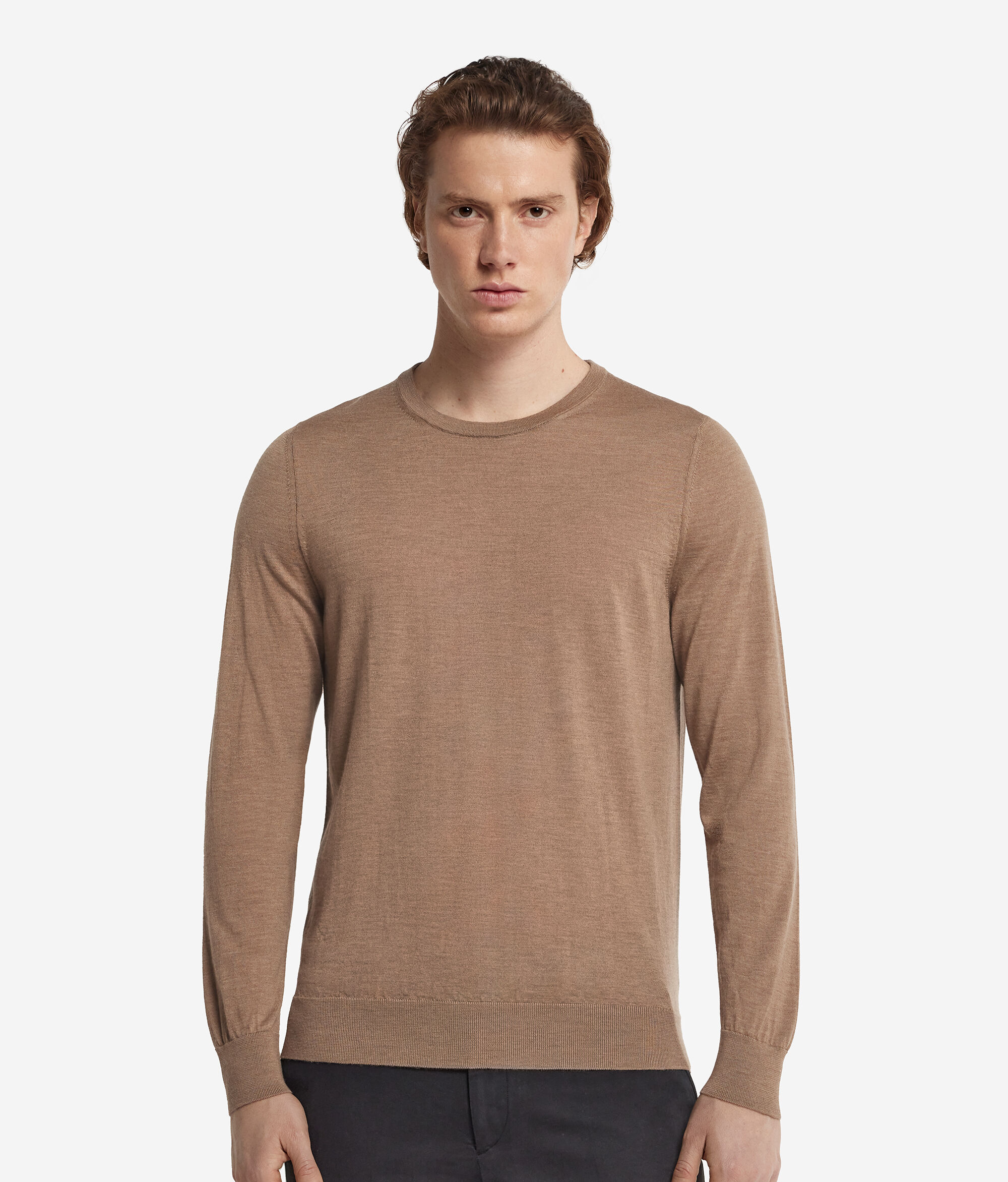 Μπλούζα με Στρογγυλή Λαιμόκοψη από Ultrafine Cashmere
