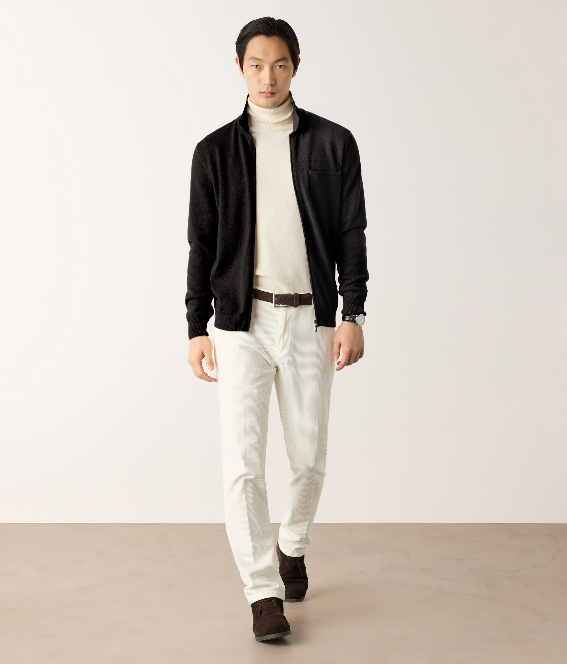 Camisa cremallera Cashmere