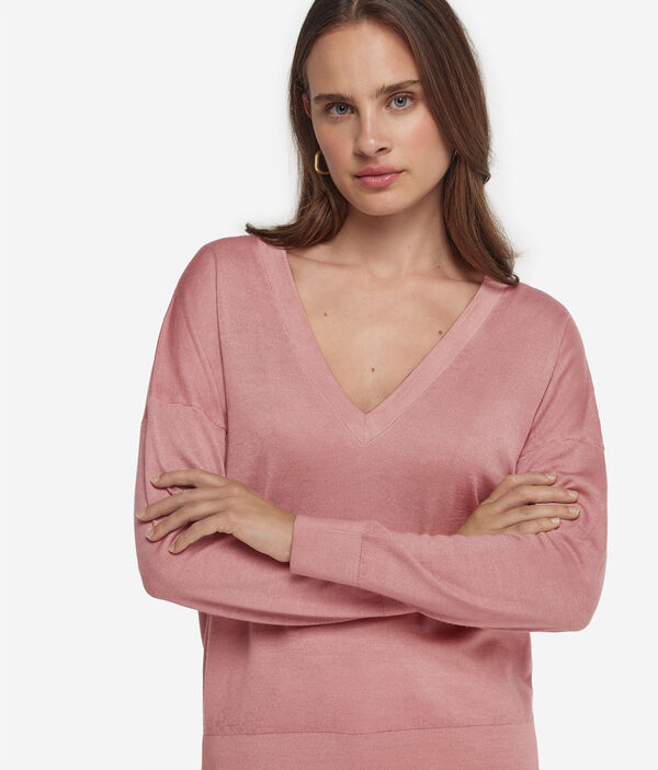 Пуловер из ультратонкого кашемира