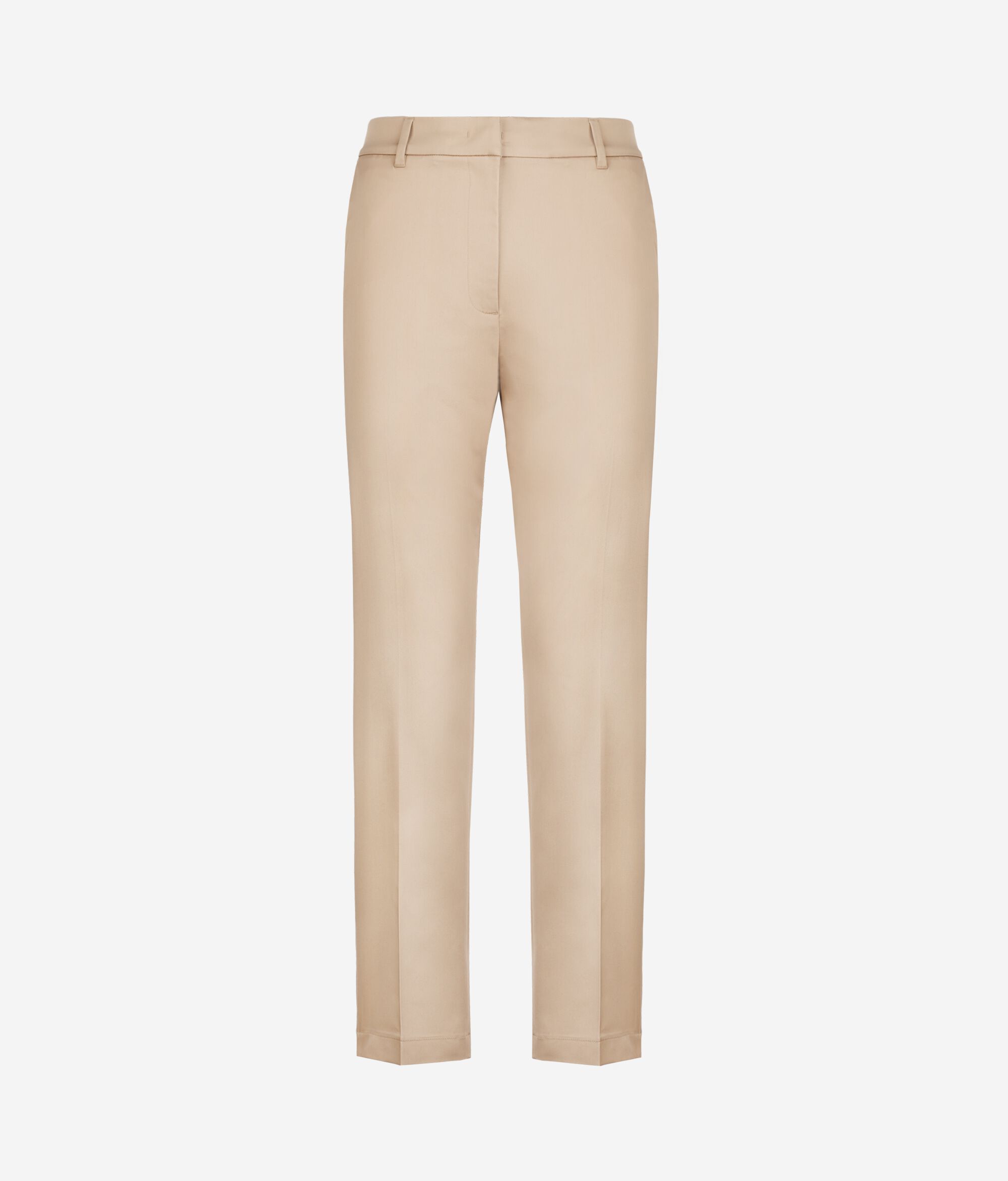 Зауженные брюки из хлопка