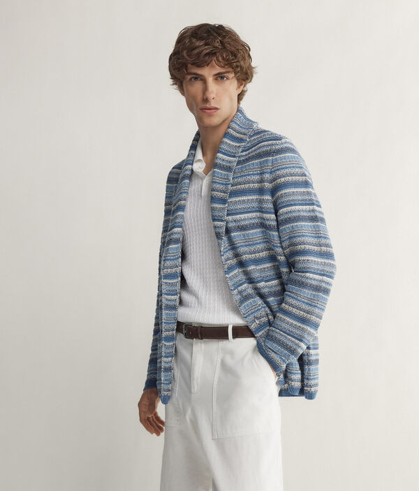 Gilet en jacquard
