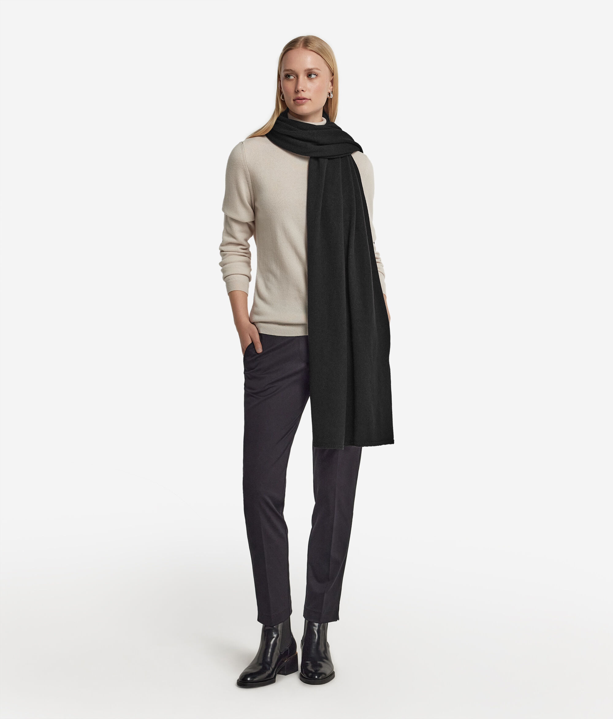 Bufanda de cashmere de mujer