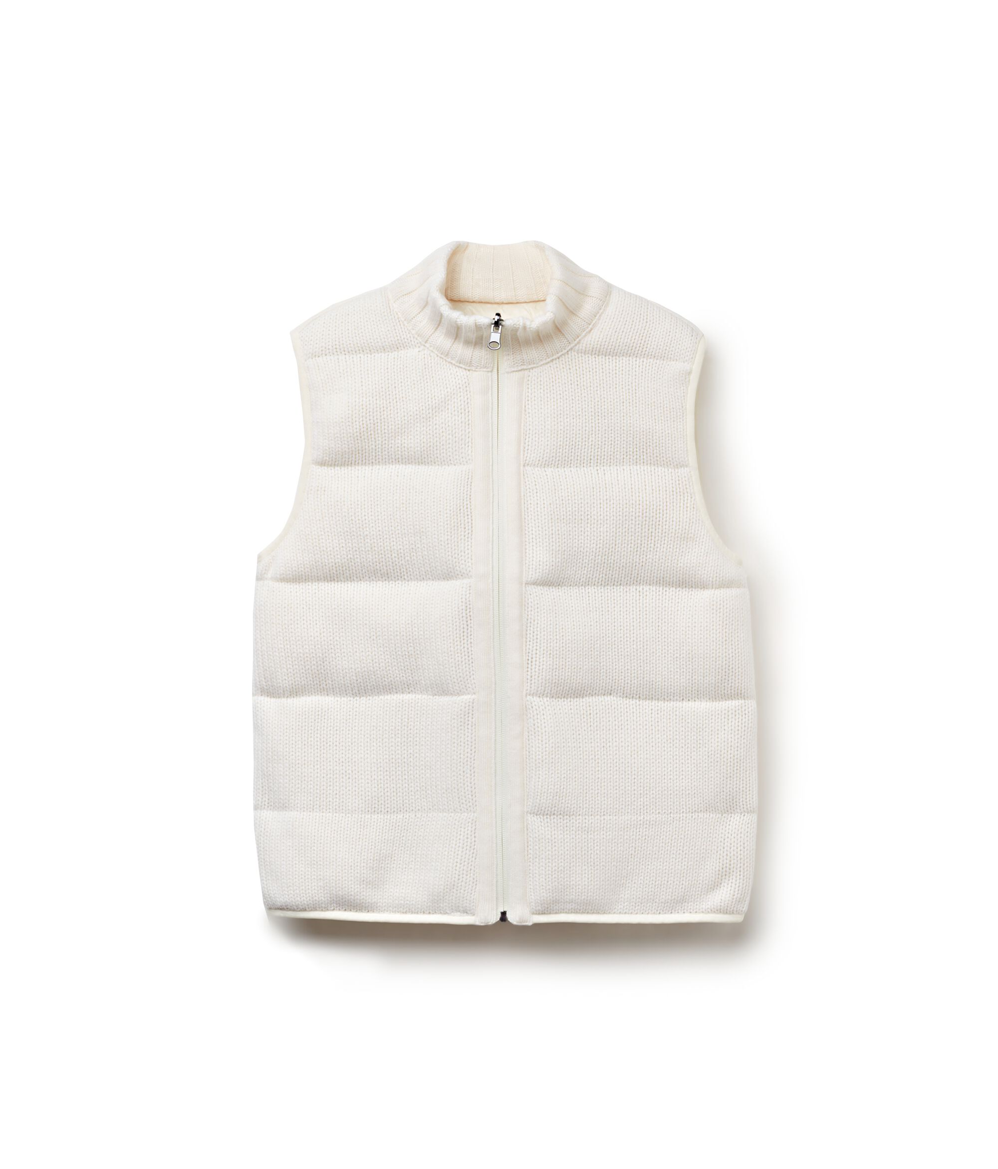 Reversible Sleeveless Short Quilted Jacket