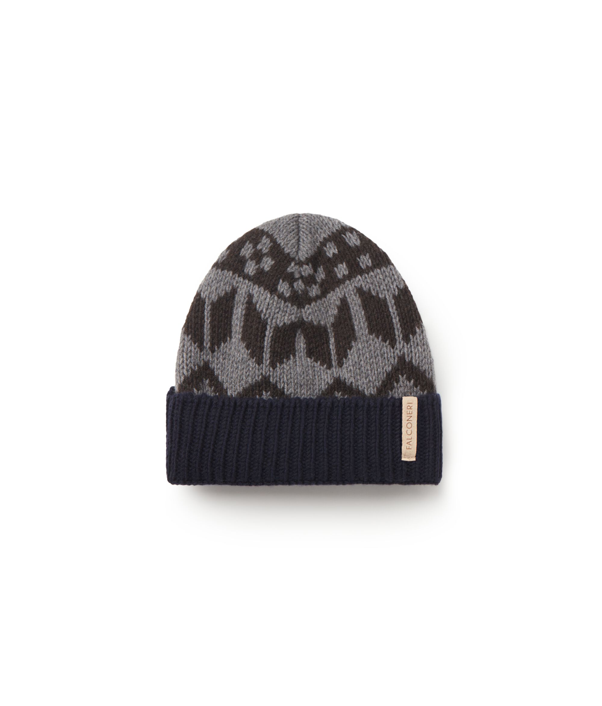 Gorra de Cashmere jacquard