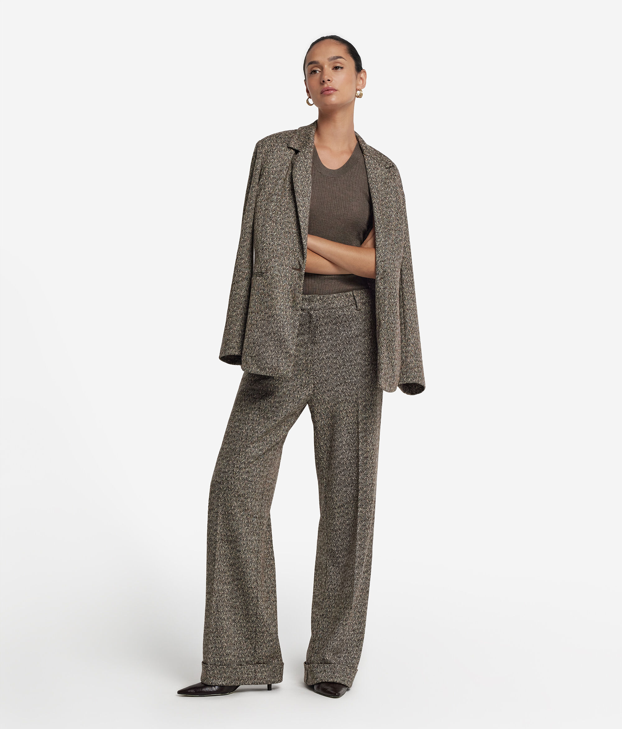 Брюки из шерсти